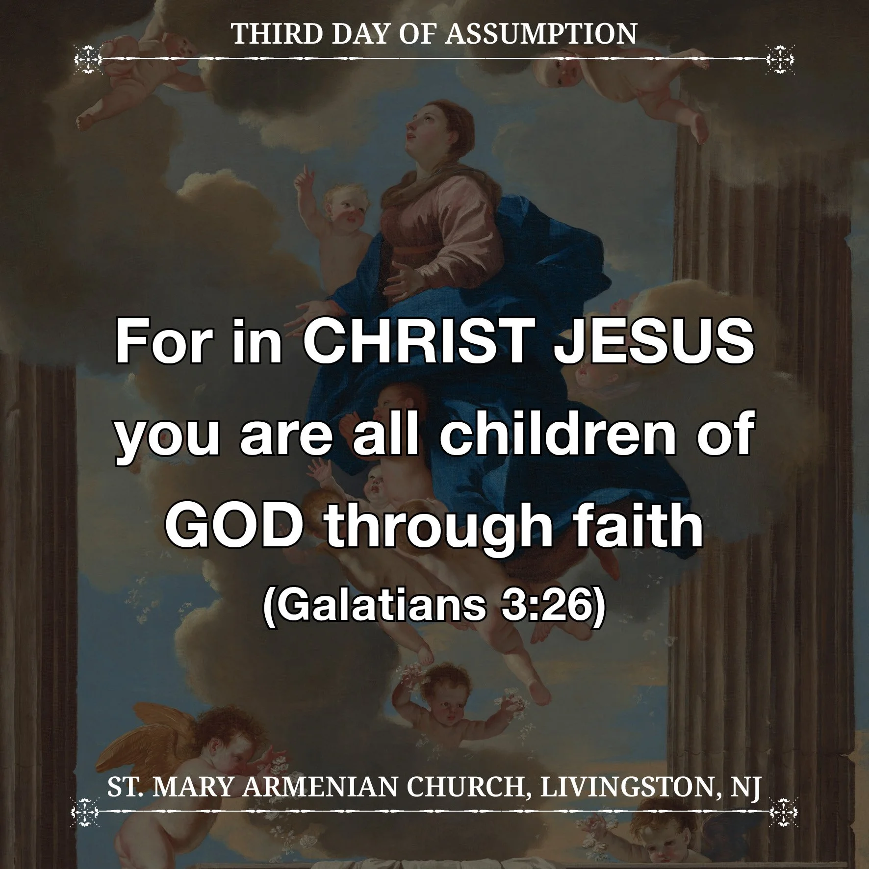 August 18, 2026 - Third Day of Assumption