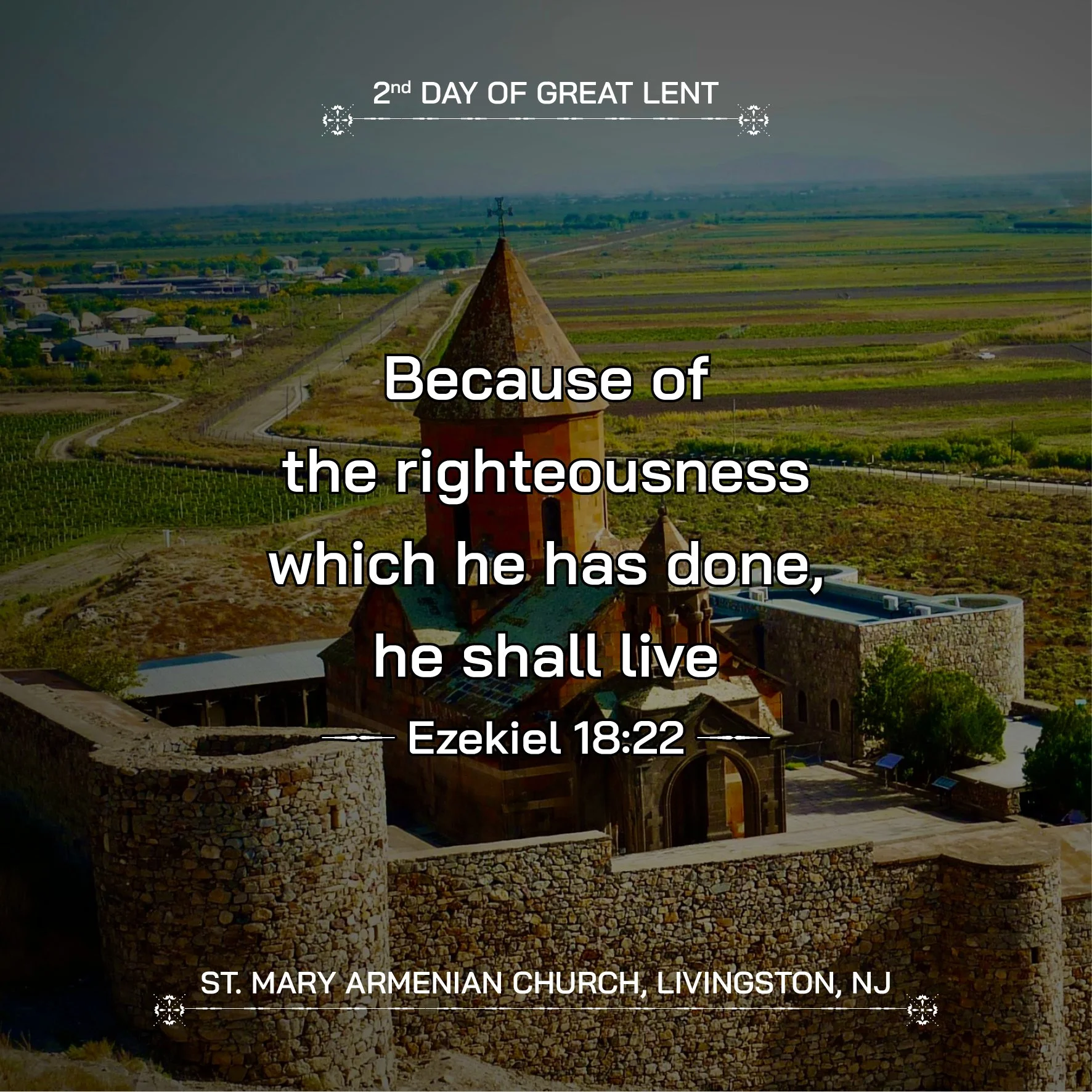 February 17, 2026 - 2nd Day of Great Lent