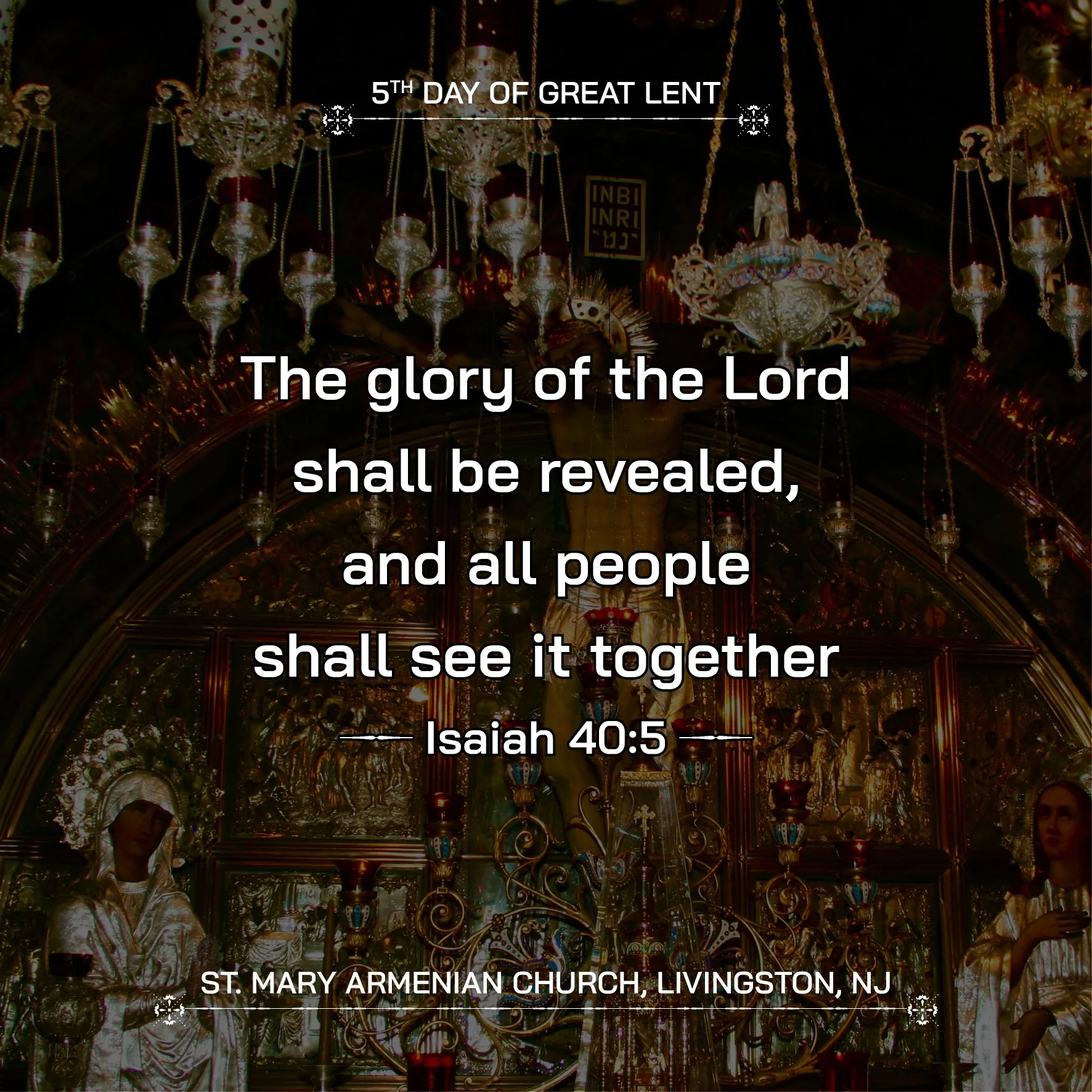 February 20, 2026 - 5th Day of Great Lent