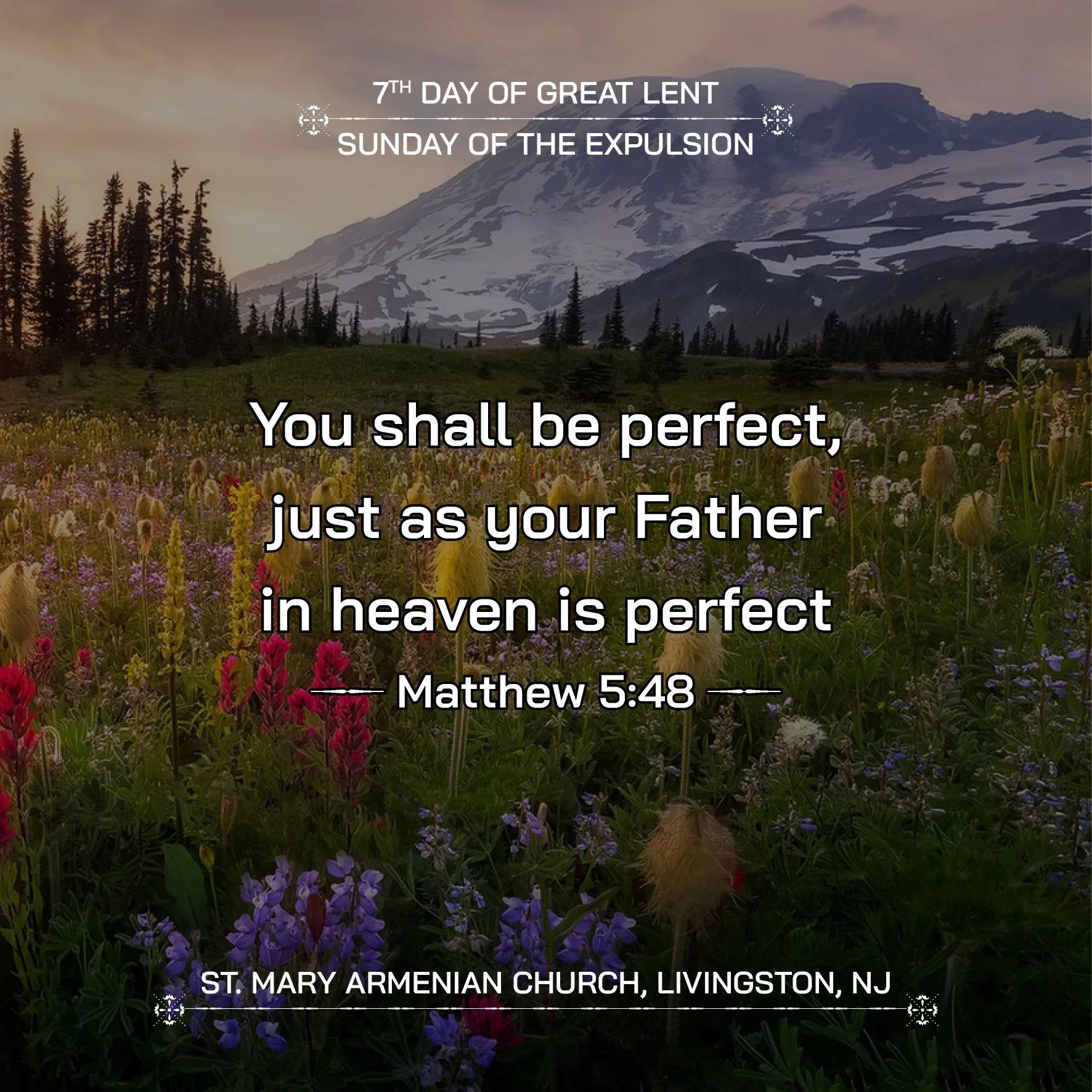 February 22, 2026 - Sunday of the Expulsion