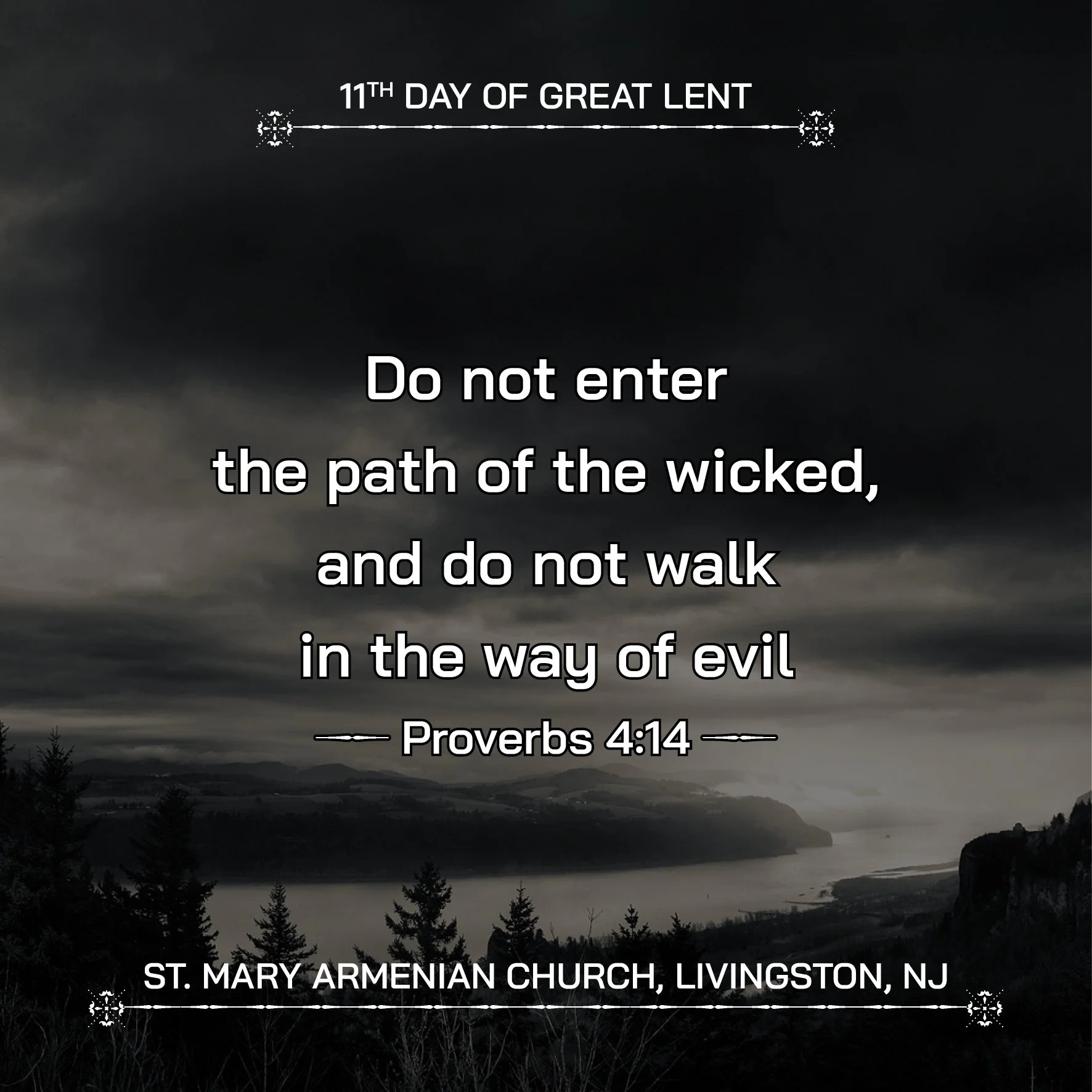 February 26, 2026 - 11th Day of Great Lent