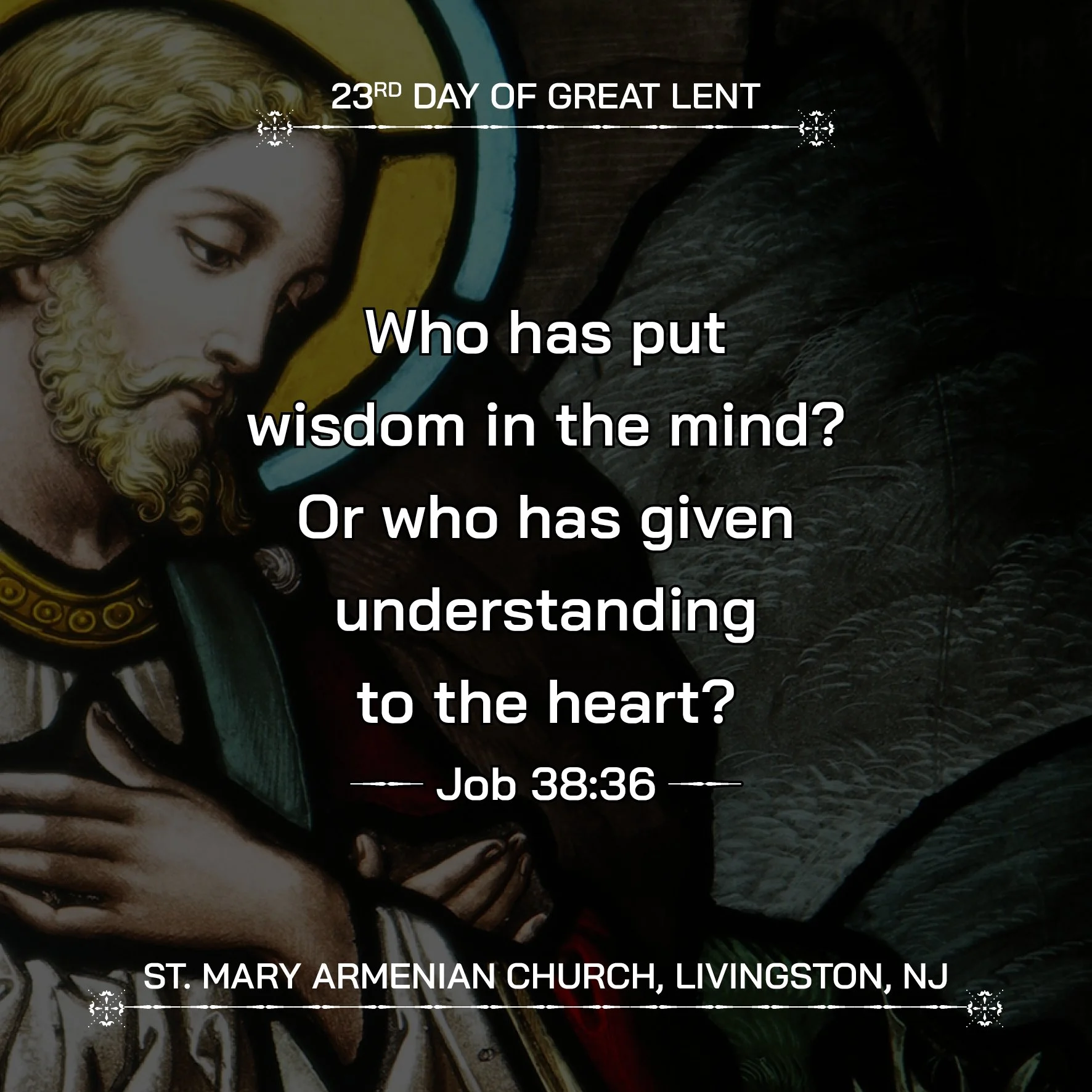 March 10, 2026 - 23rd Day of Great Lent