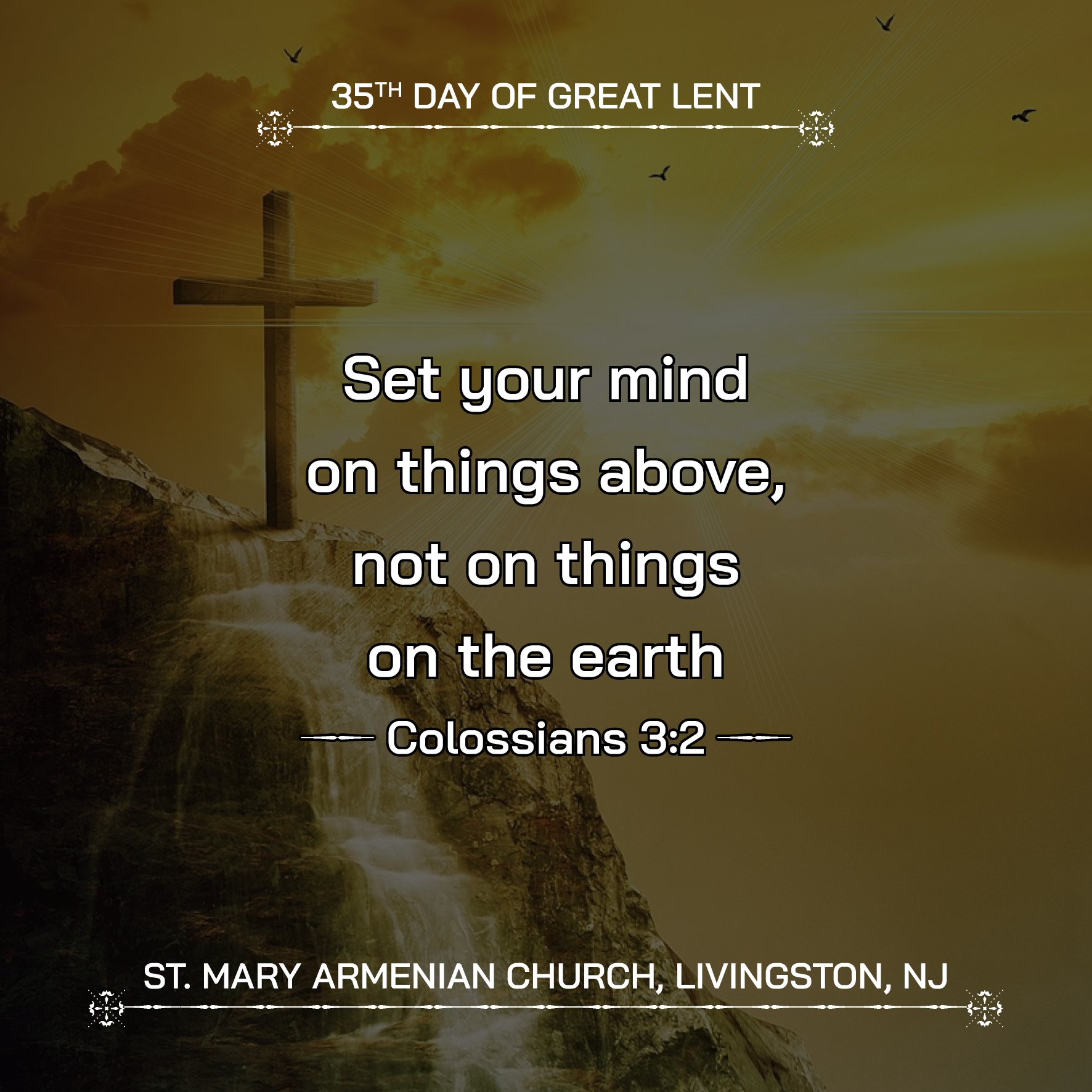 March 22, 2026 - Sunday of the Advent