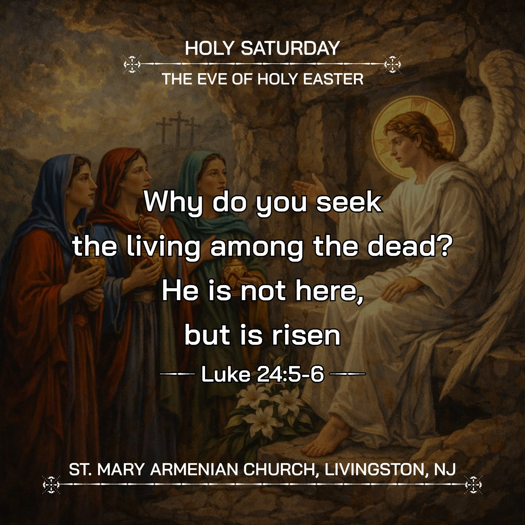 April 4, 2026 - Աւագ Շաբաթ / Holy Saturday