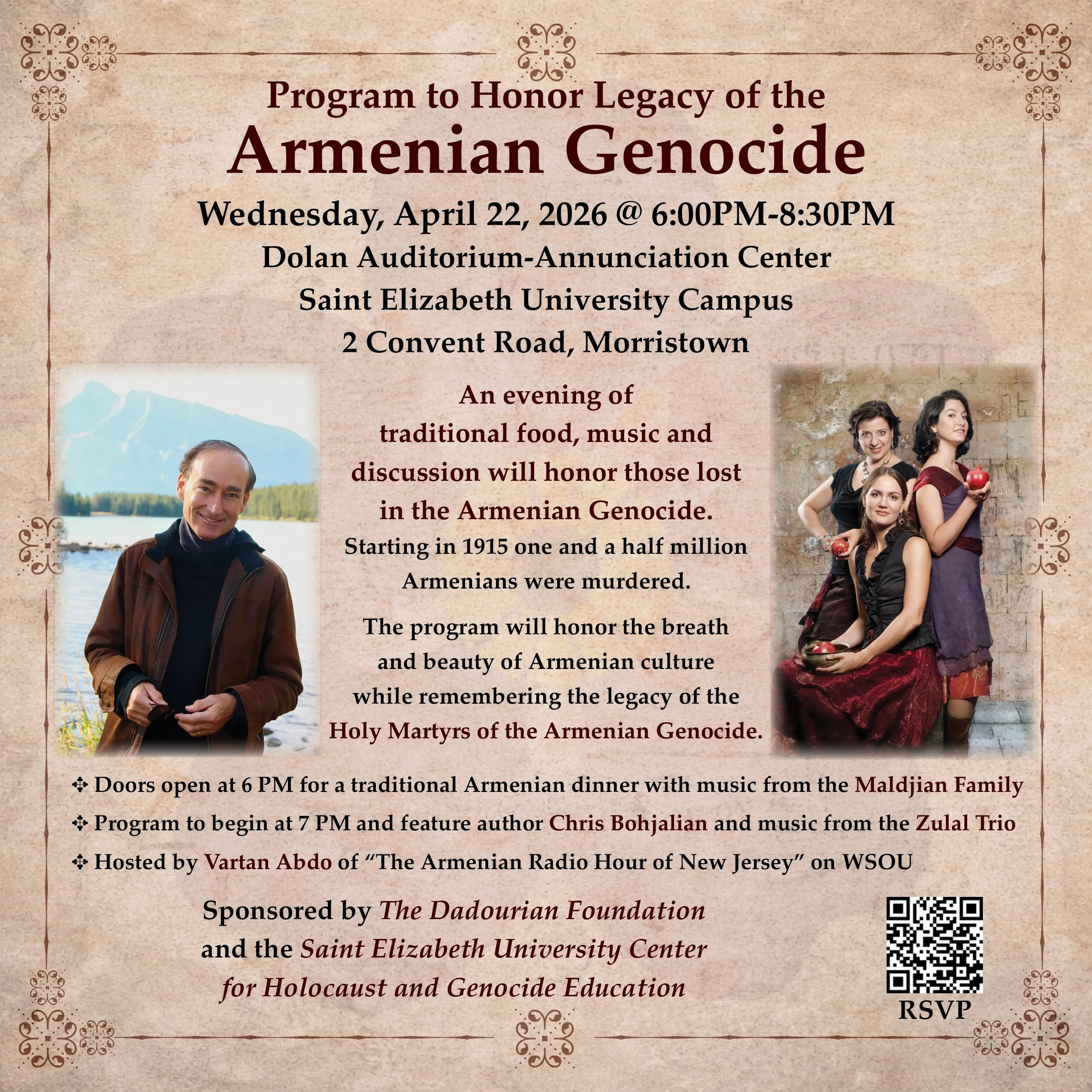 Program to Honor the Legacy of the Armenian Genocide