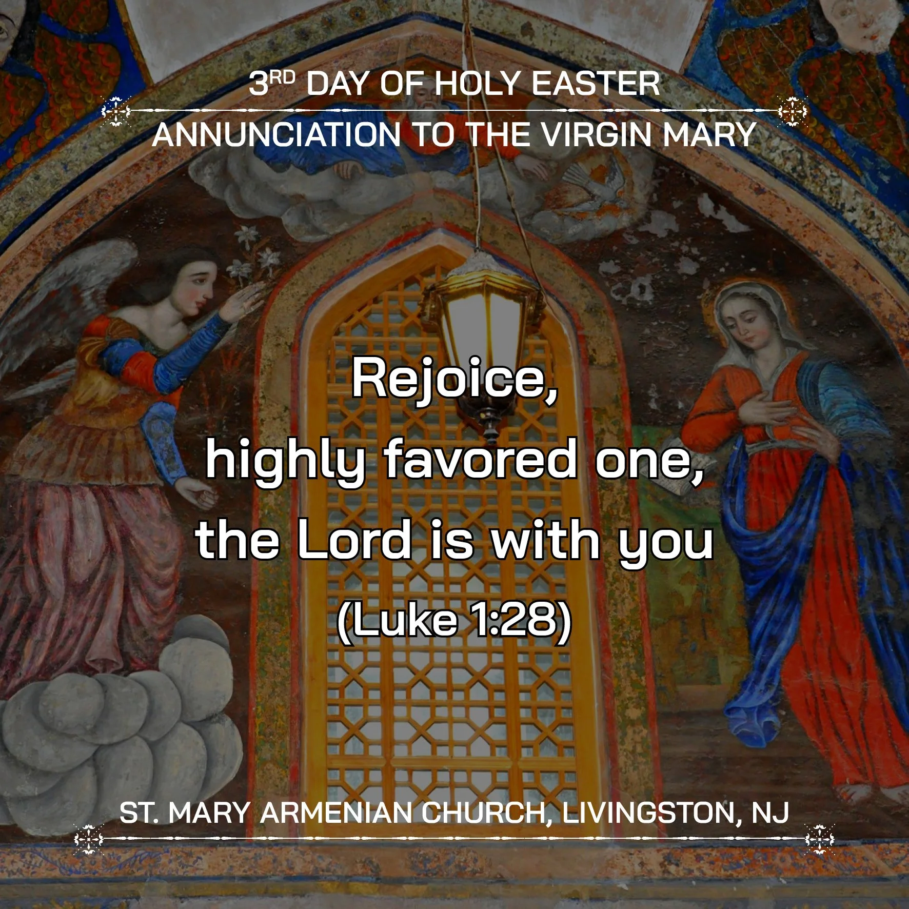 April 7, 2026 - Աւետումն Սբ. Աստուածածնի | Annunciation to the Holy Virgin Mary
