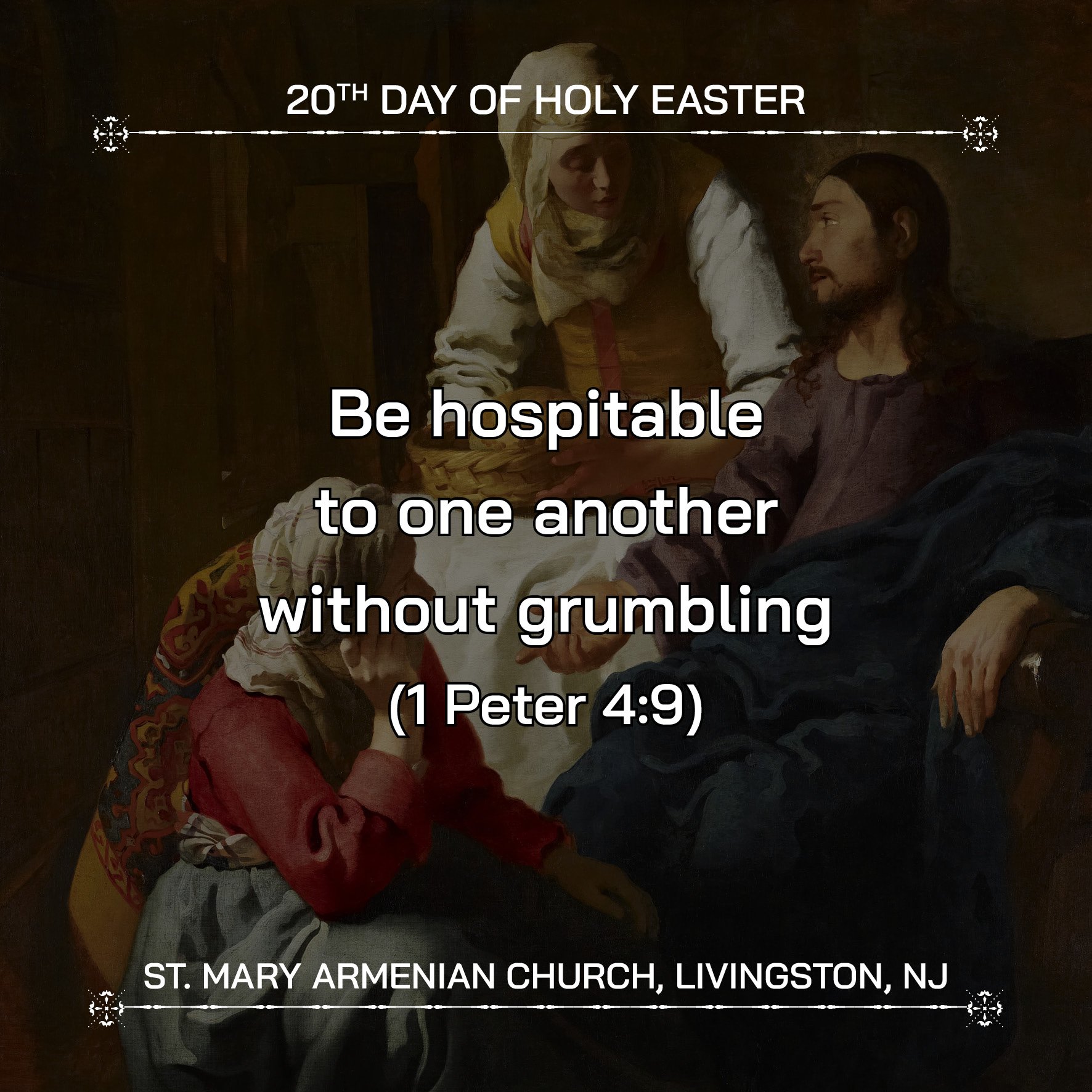April 24, 2026 - 20th Day of Holy Easter