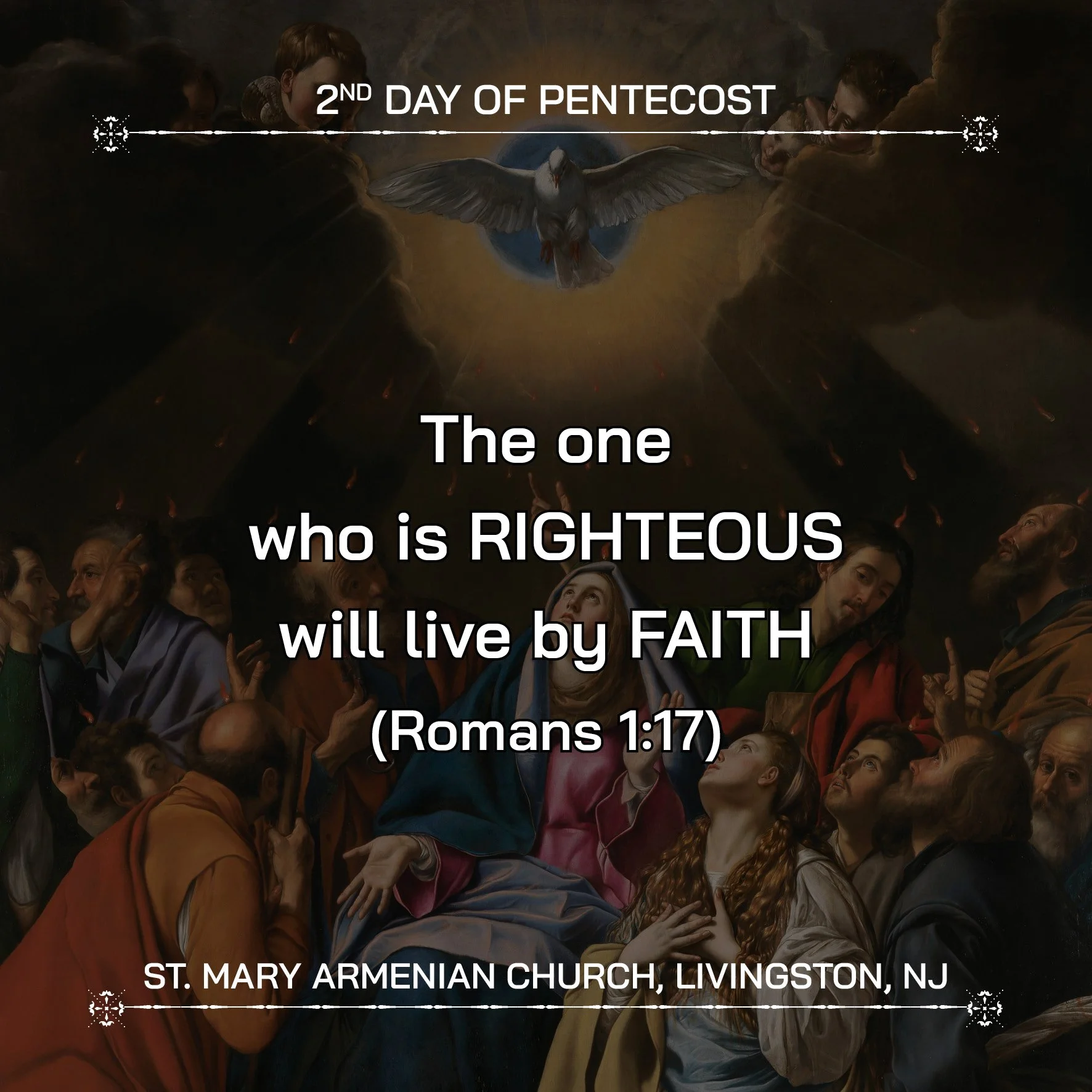 May 25, 2026 - 2nd Day of Pentecost