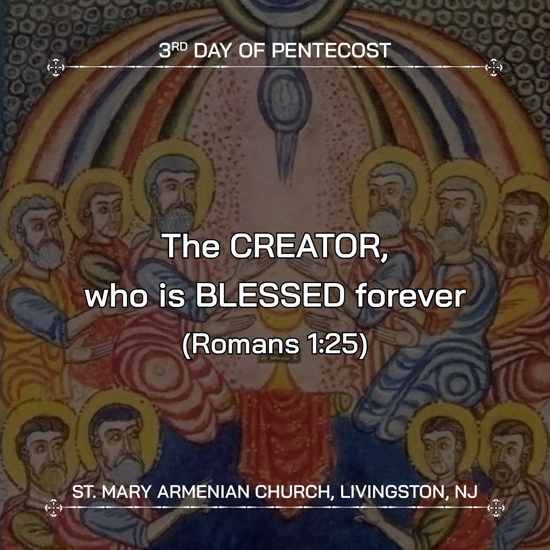 May 26, 2026 - 3rd Day of Pentecost