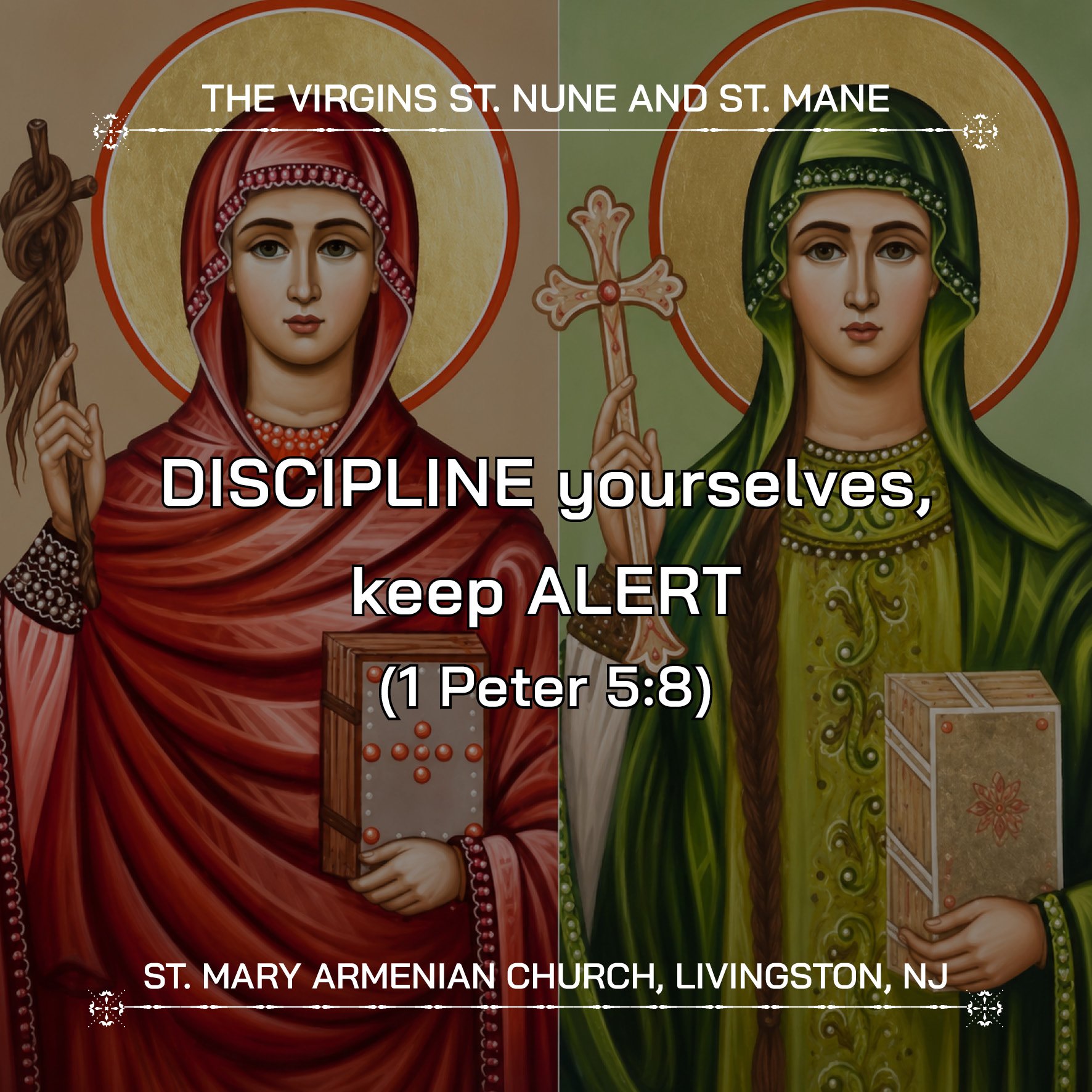 June 9, 2026 - The Virgins St. Nune and St. Mane