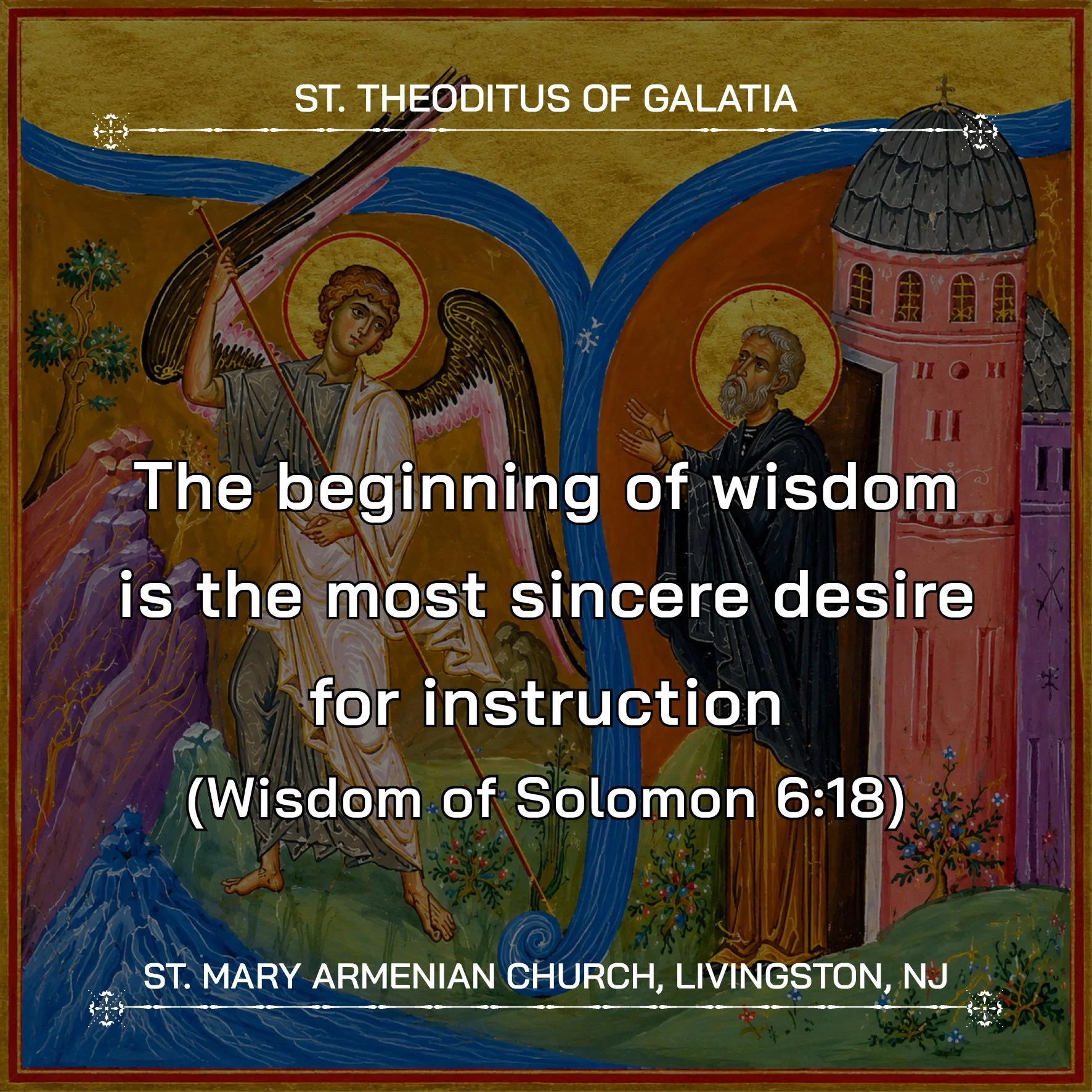 June 18, 2026 - St. Theoditus of Galatia, the Physician Thalaleus, and the Seven Virgin Martyrs of Ancyra