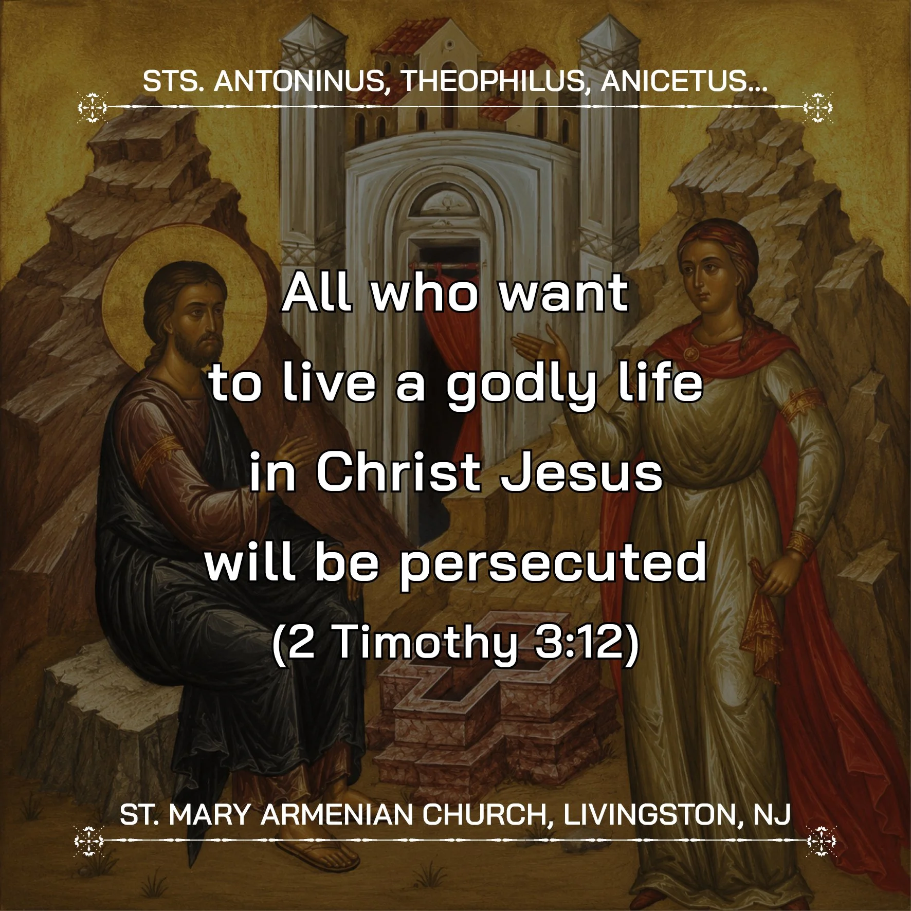 June 22, 2026 - The Martyrs Sts. Antoninus, Theophilus, Anicetus, and Photinus