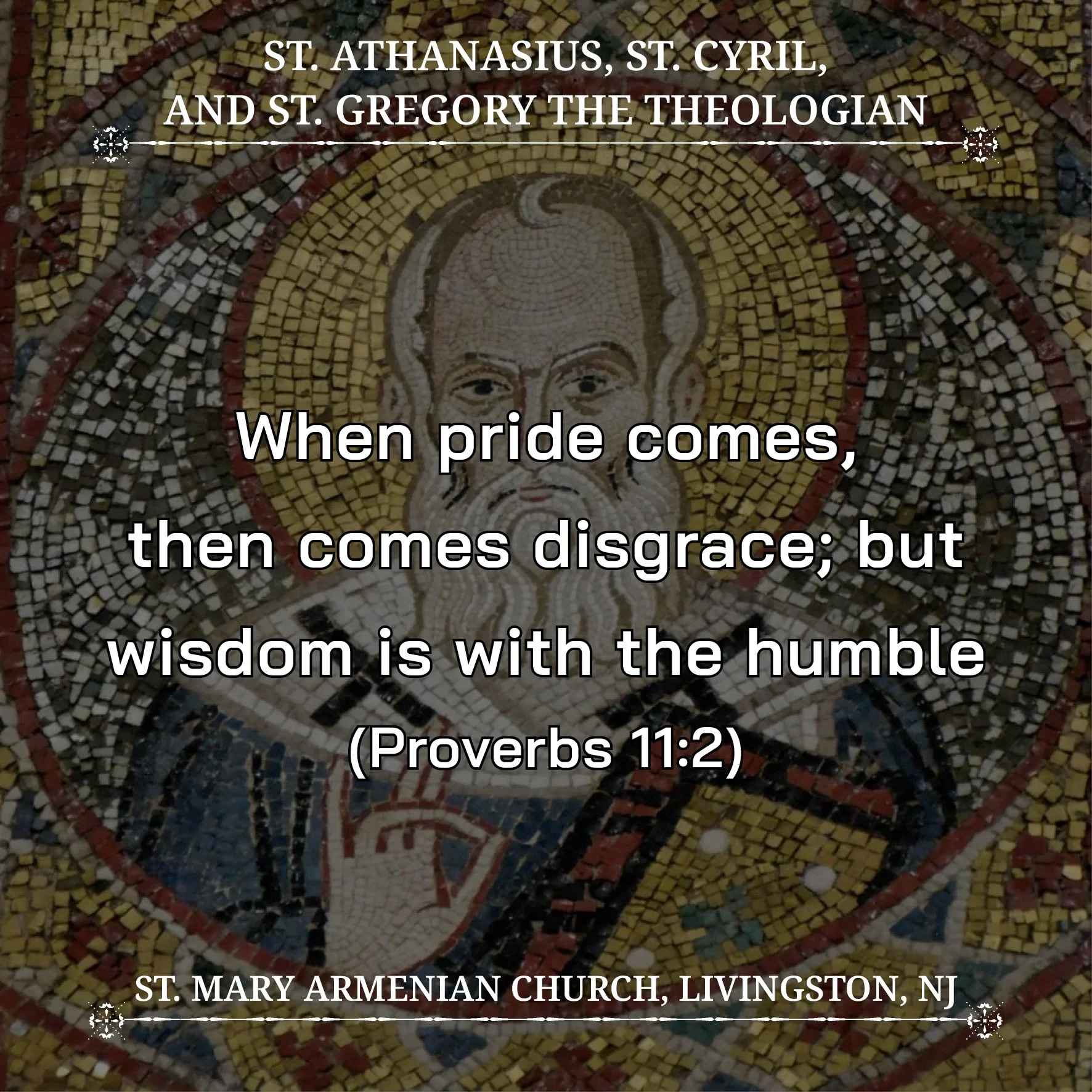 August 1, 2026 - Holy Patriarchs St. Athanasius, St. Cyril, and St. Gregory the Theologian