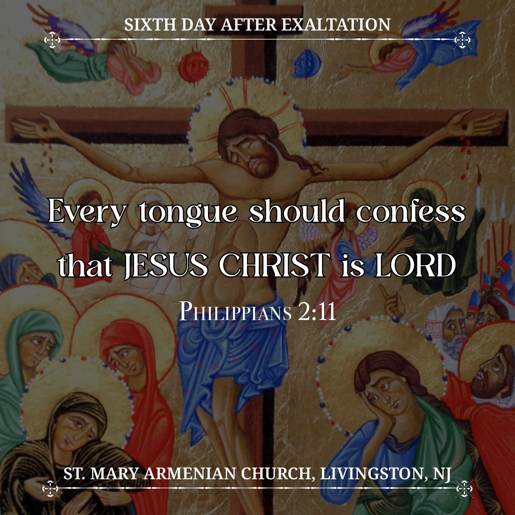 September 18, 2026 - Sixth Day of the Exaltation
