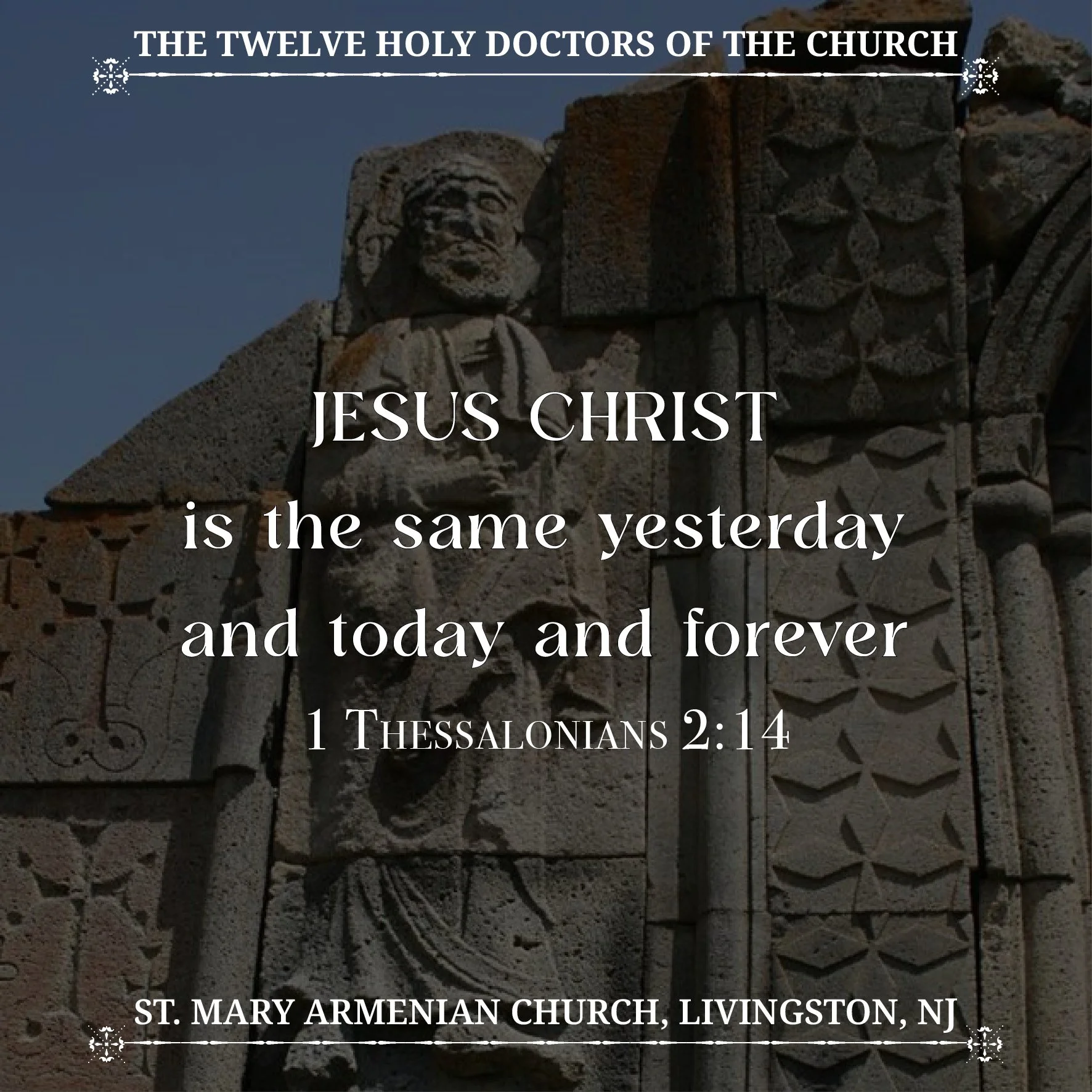 October 24, 2026 - The Twelve Holy Doctors of the Church