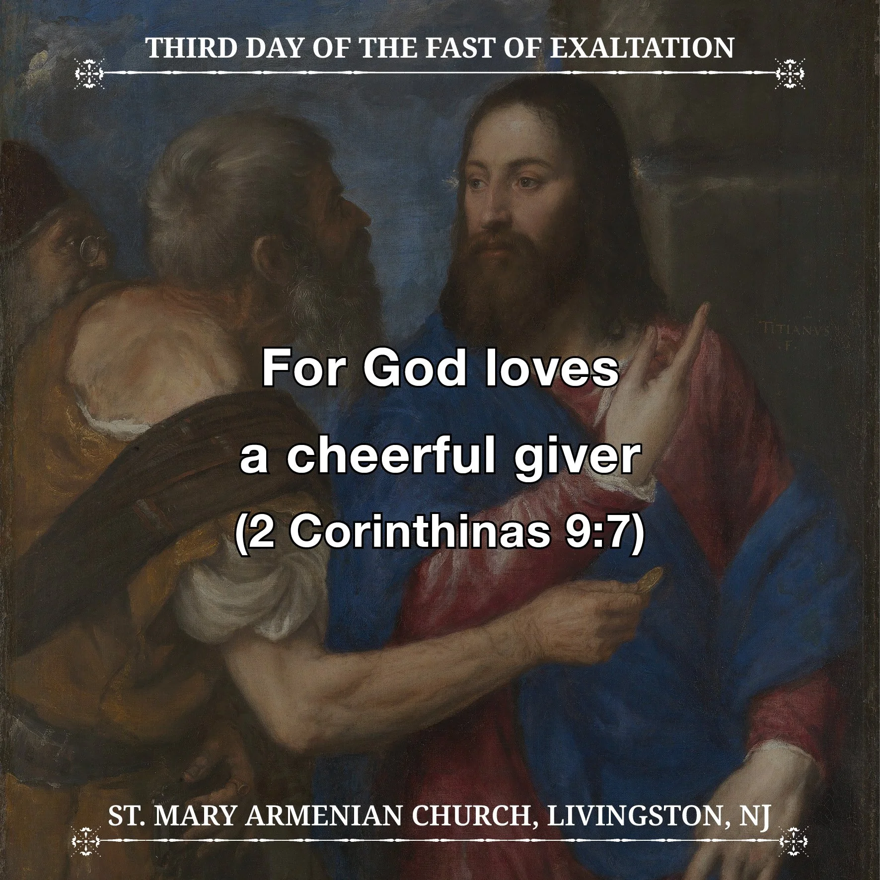 September 9, 2026 - Third Day of the Fast of Exaltation