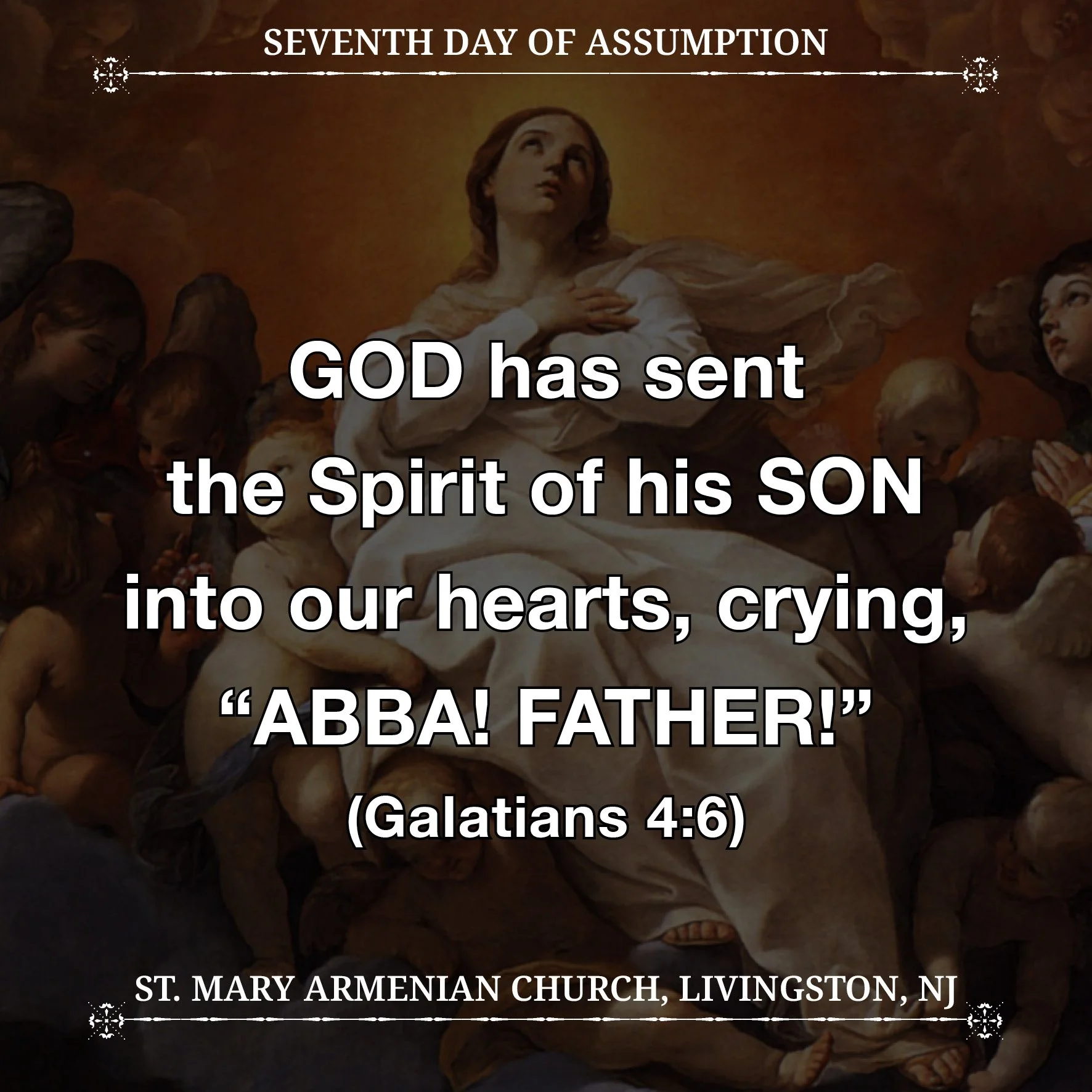 August 22, 2026 - Seventh Day of Assumption