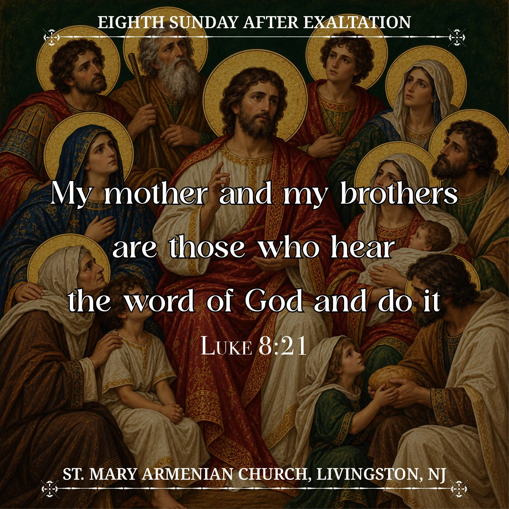 November 1, 2026 - Eighth Sunday after Exaltation