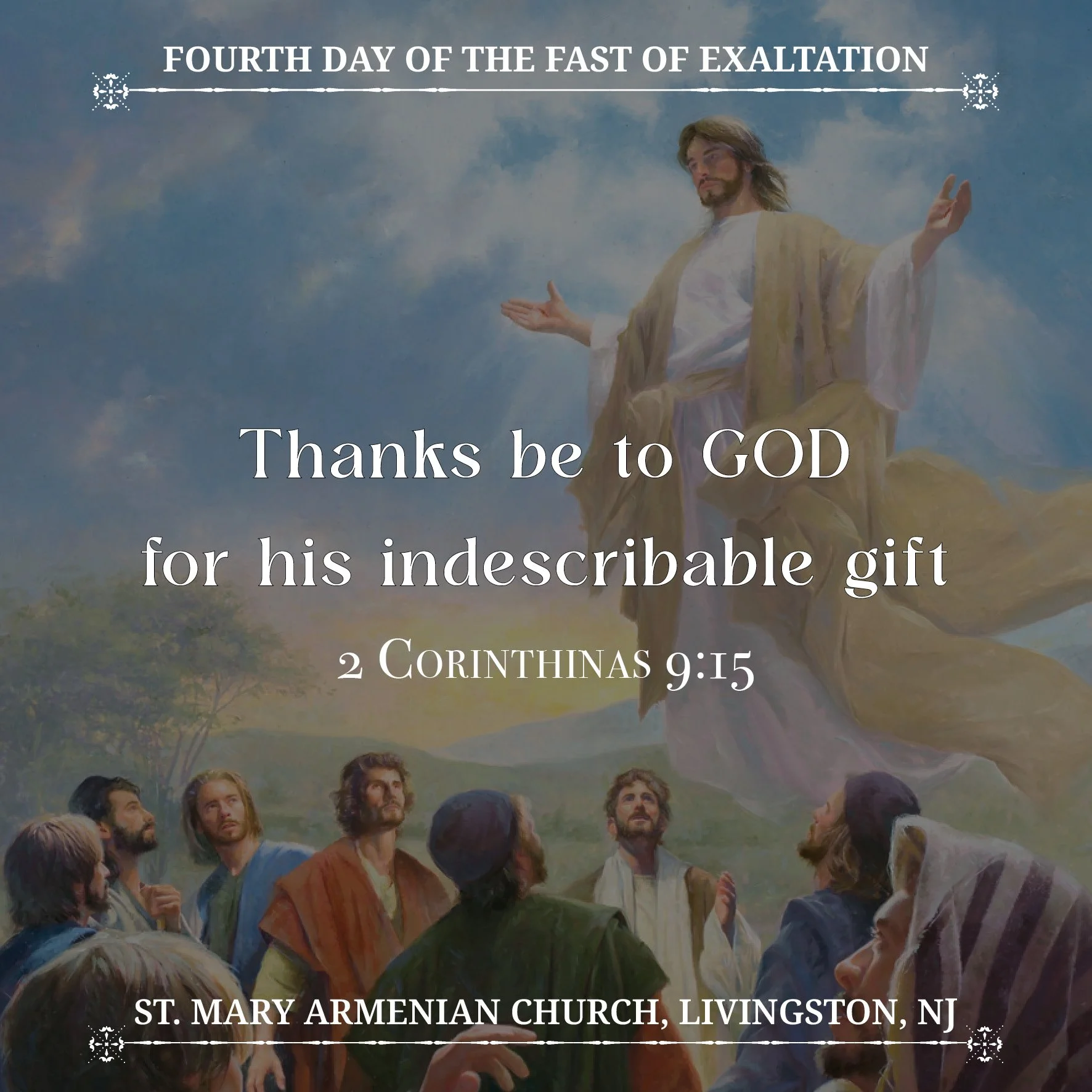 September 10, 2026 - Fourth Day of the Fast of Exaltation