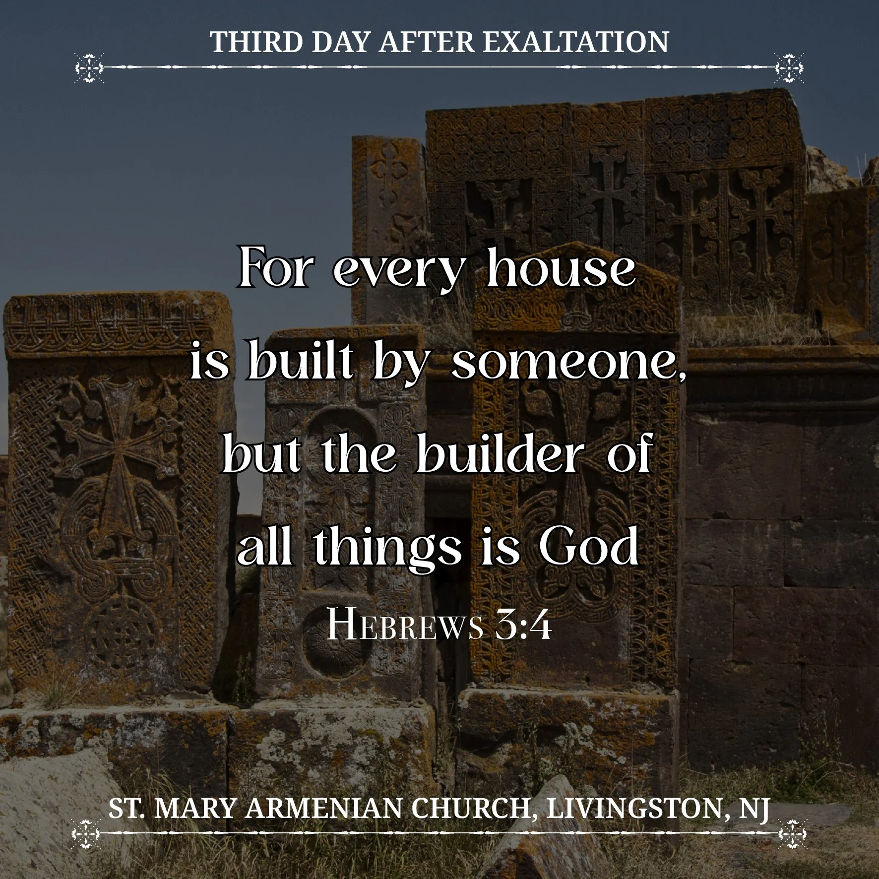 September 15, 2026 - Third Day of the Exaltation