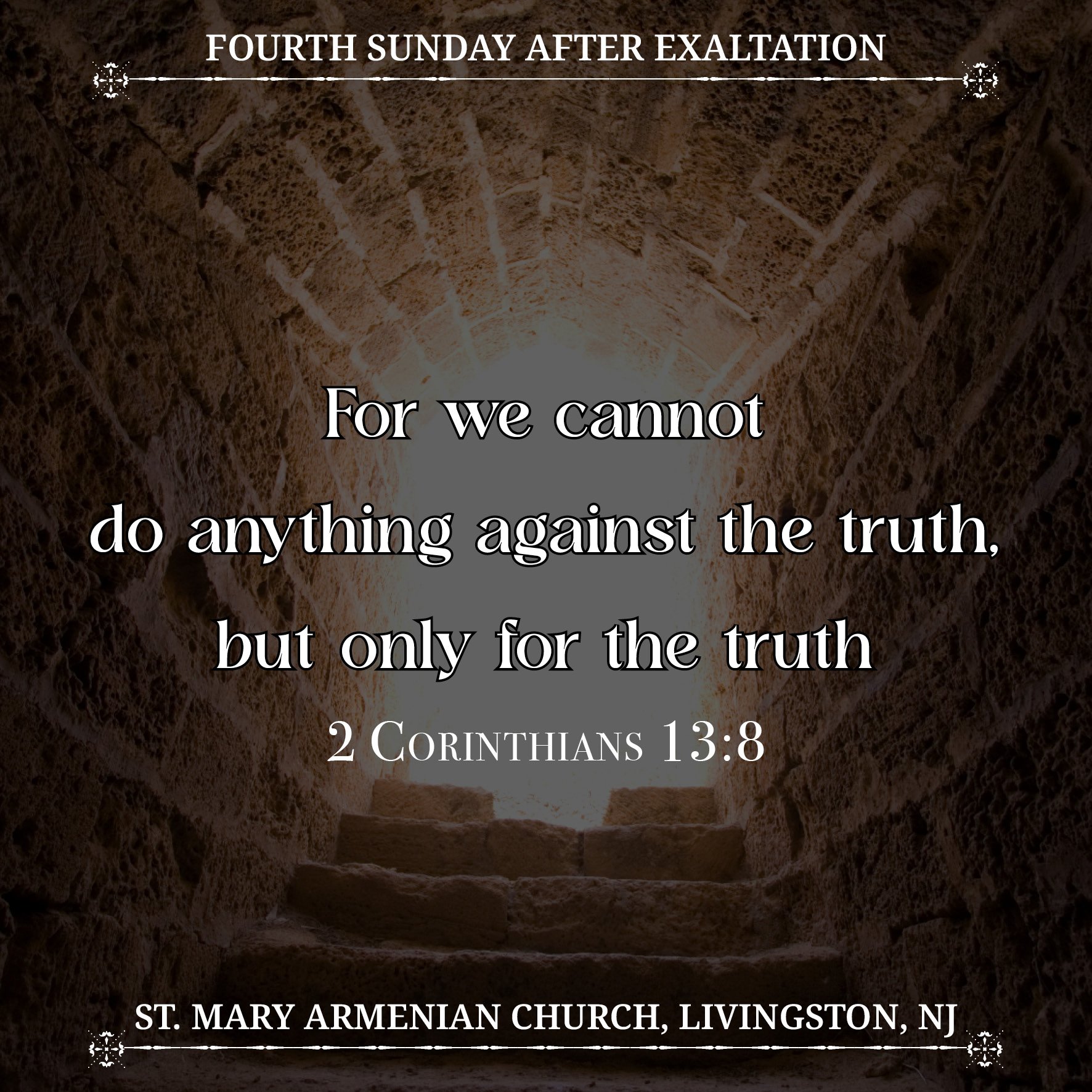 October 4, 2026 - Fourth Sunday after Exaltation