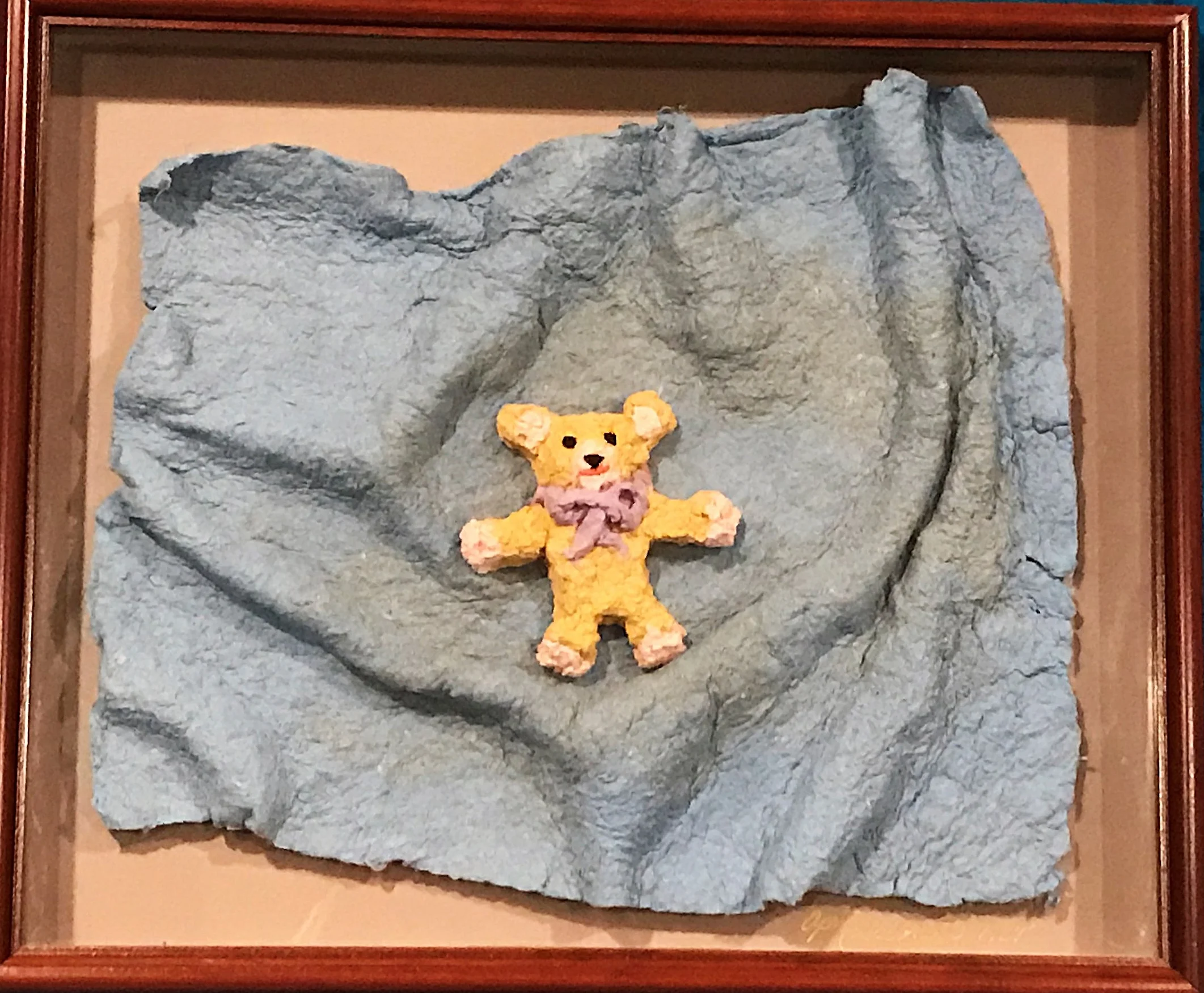 Bear on Blanket 