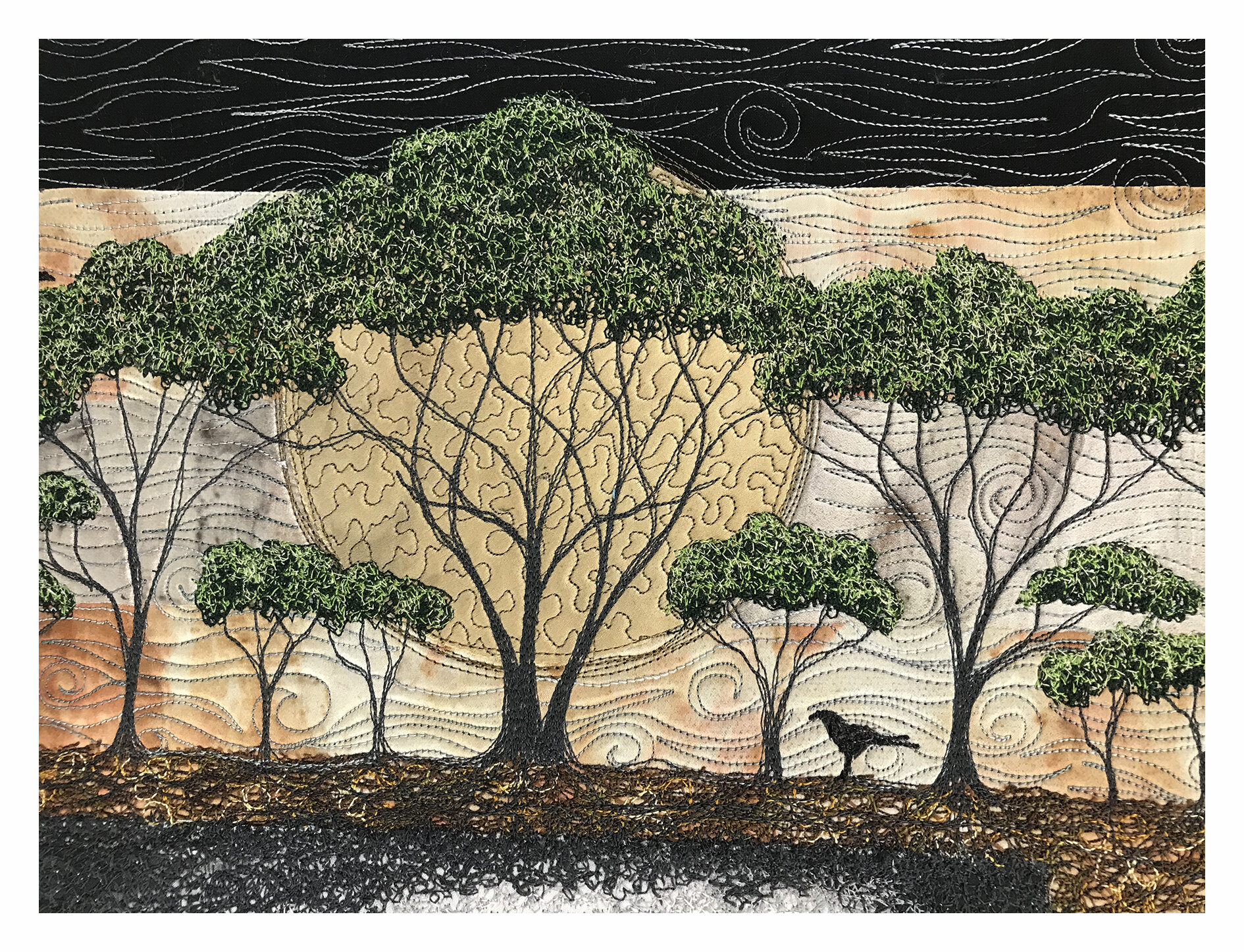 Forest Raven Trees numbers 1820 to 1838 — Divine Objects