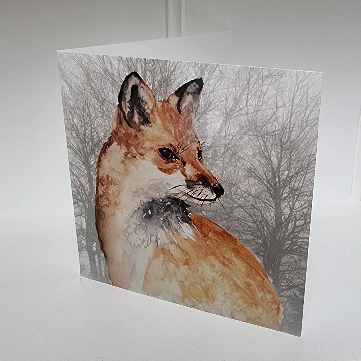fox in the trees greeting card cindy watkins.jpg
