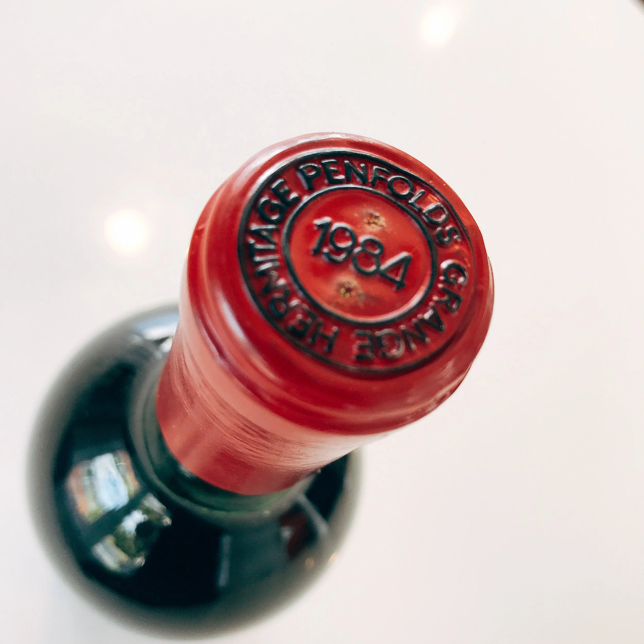 Penfolds Grange 1984, patience rewarded.