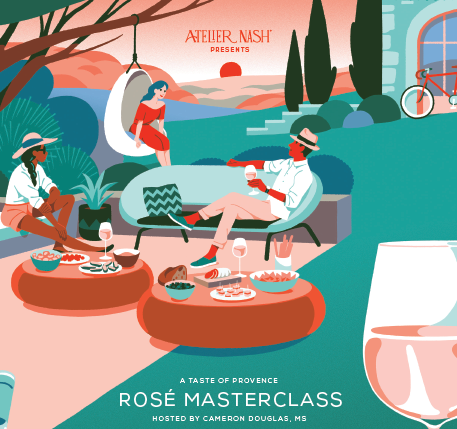 Provence Wines Rosé: Zoom Tasting Masterclass with Cameron Douglas MS (Suits 2 People)