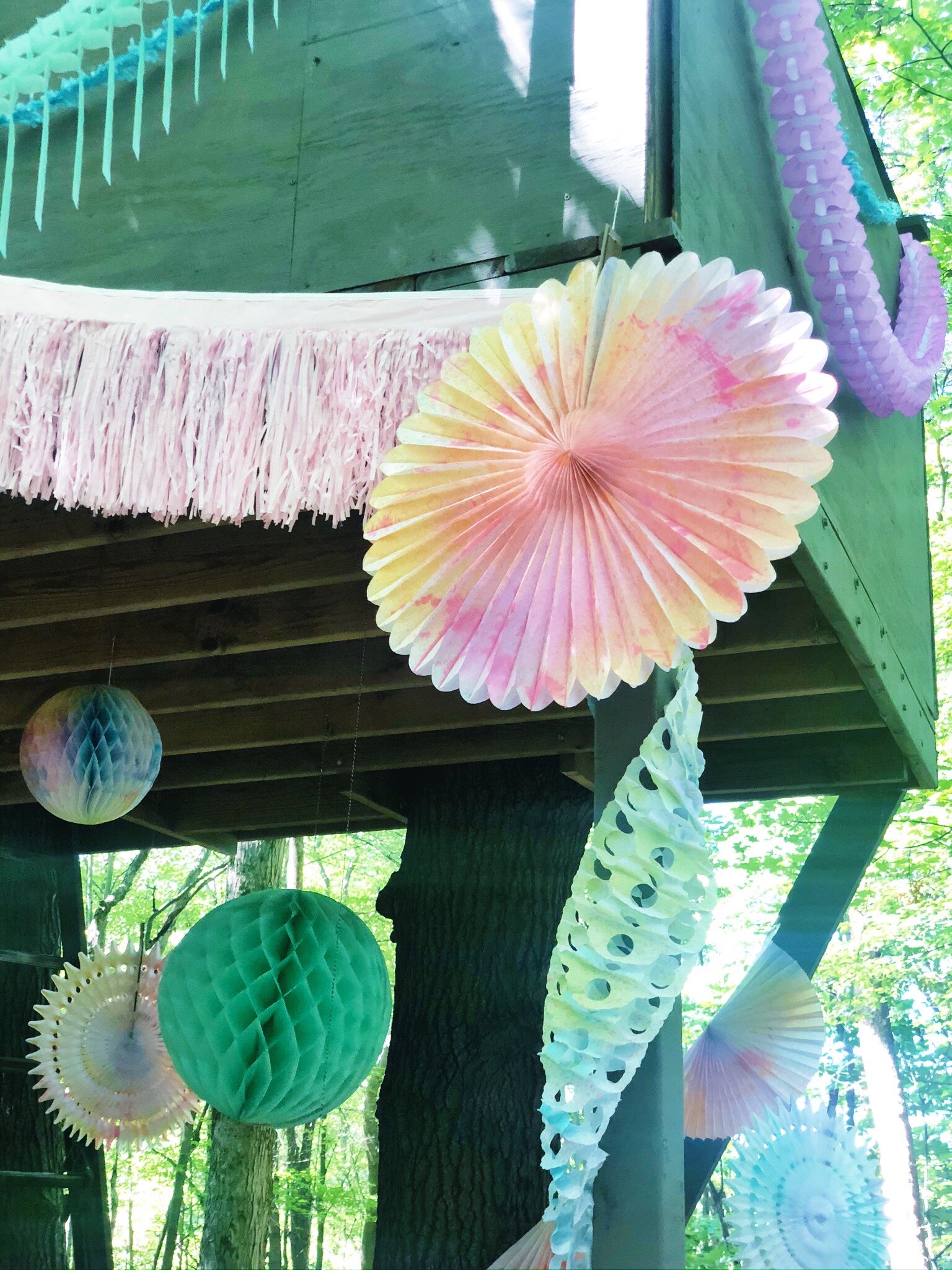 Jelly Fish Paper Honeycomb Lanterns Little Mermaid Garland Felt Table  Centerpiece Under The Sea Baby Shower