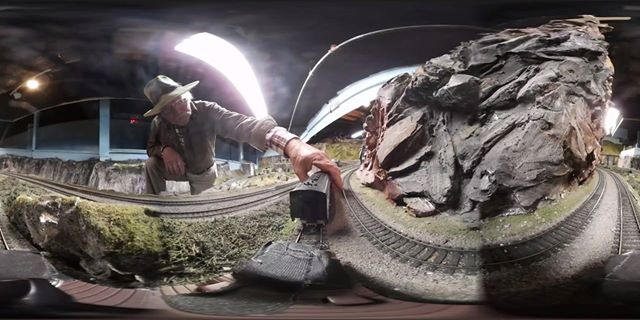 Aboard One of the World's Largest Model Railroads