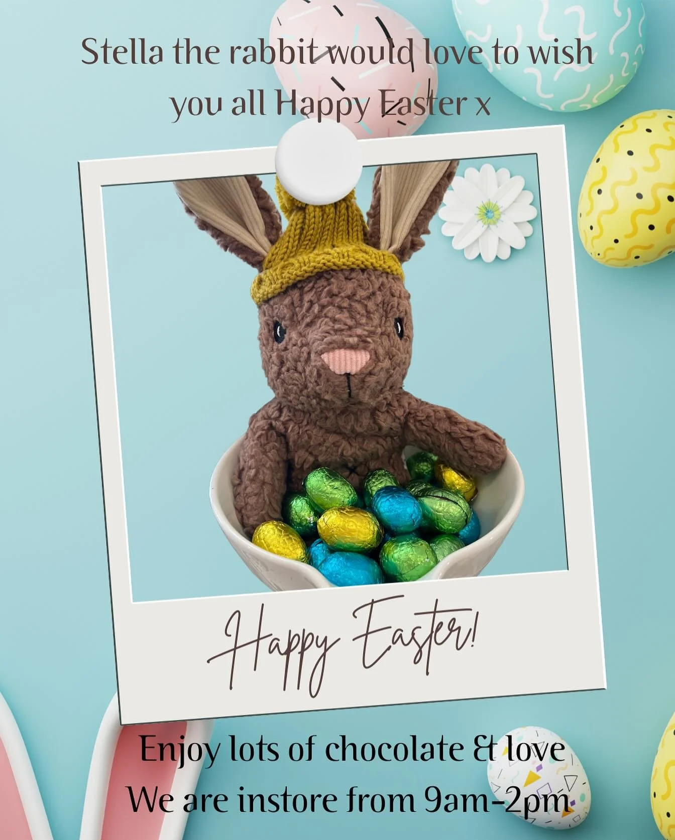 Who said it&rsquo;s bad to eat chocolate &hellip; not the Easter Bunny ! #forsterwaterside #coastinghomeforster #easterbunny #chocolate