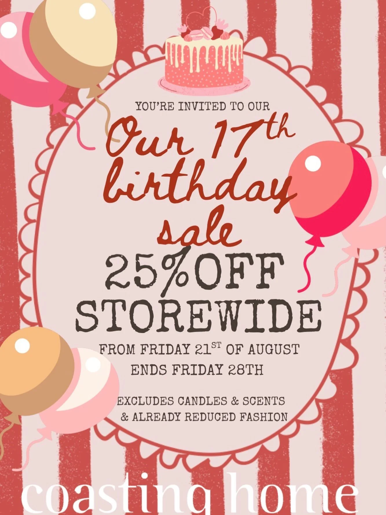 Lots of beautiful things on sale this week 🎂