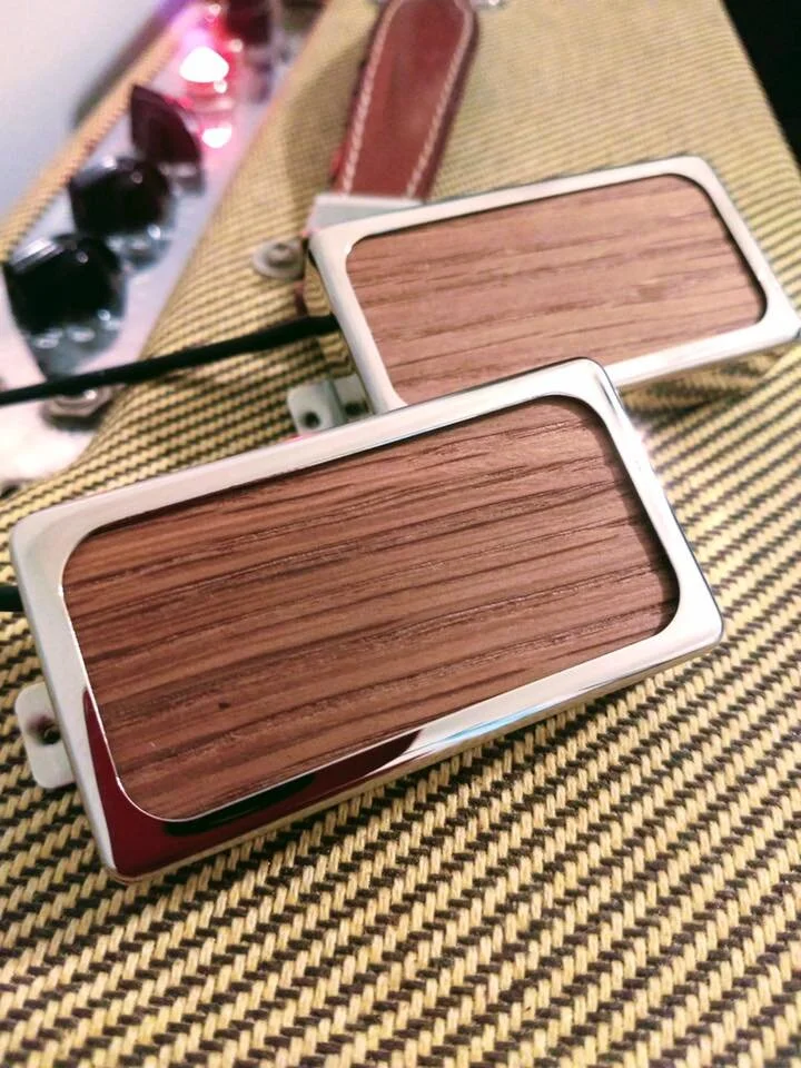 StoryWood "Wood Foils" Pickup Set - Humbucker, Vintage 