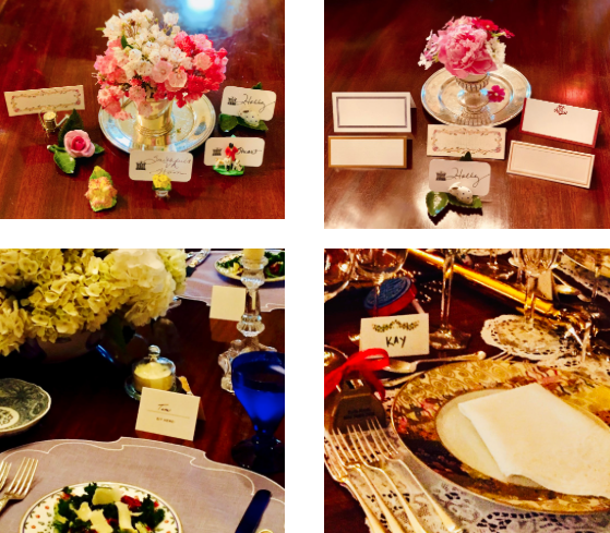 Place Cards: A “no-no” for a dinner guest! — Holly Holden
