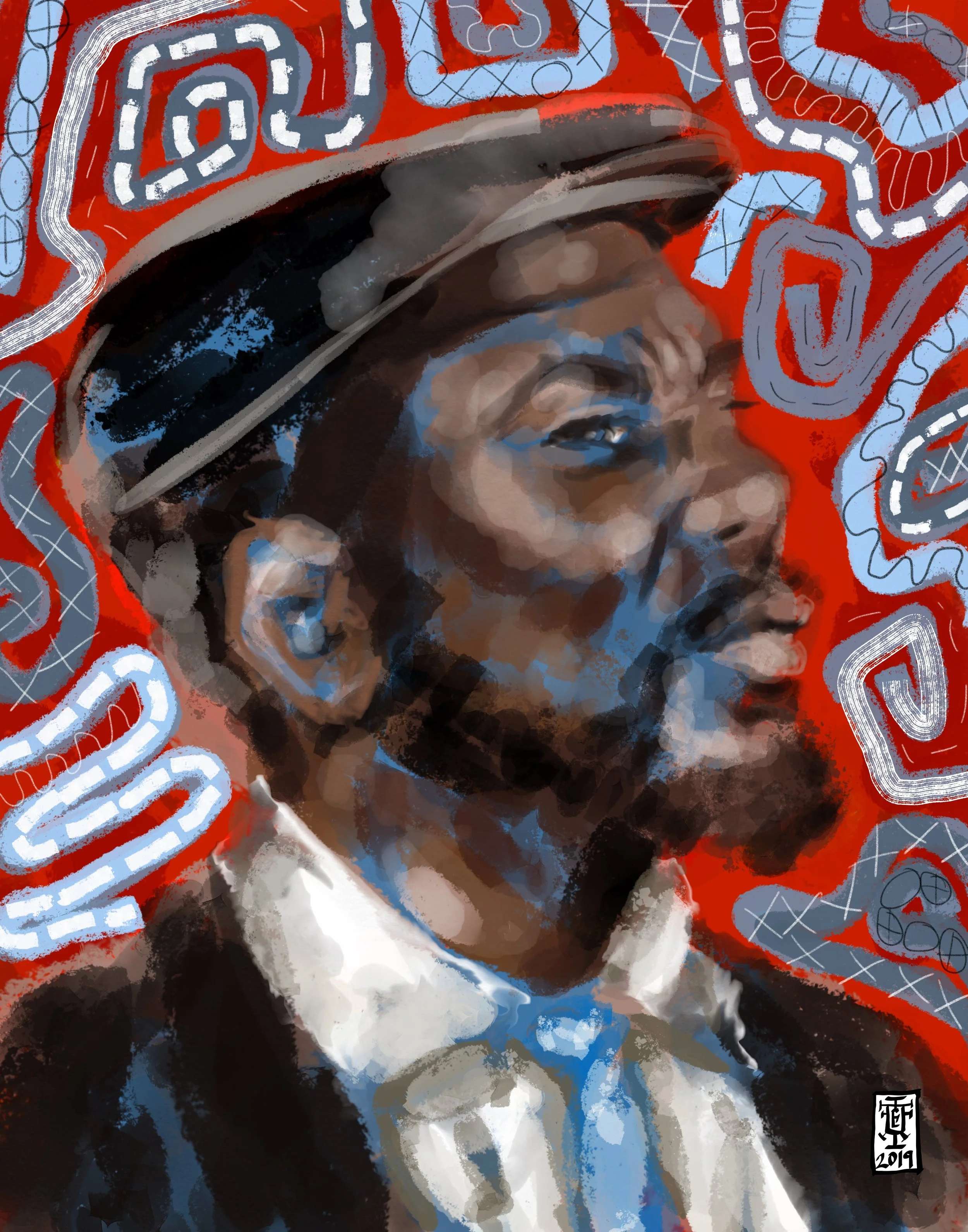 Thelonious Monk with Blue