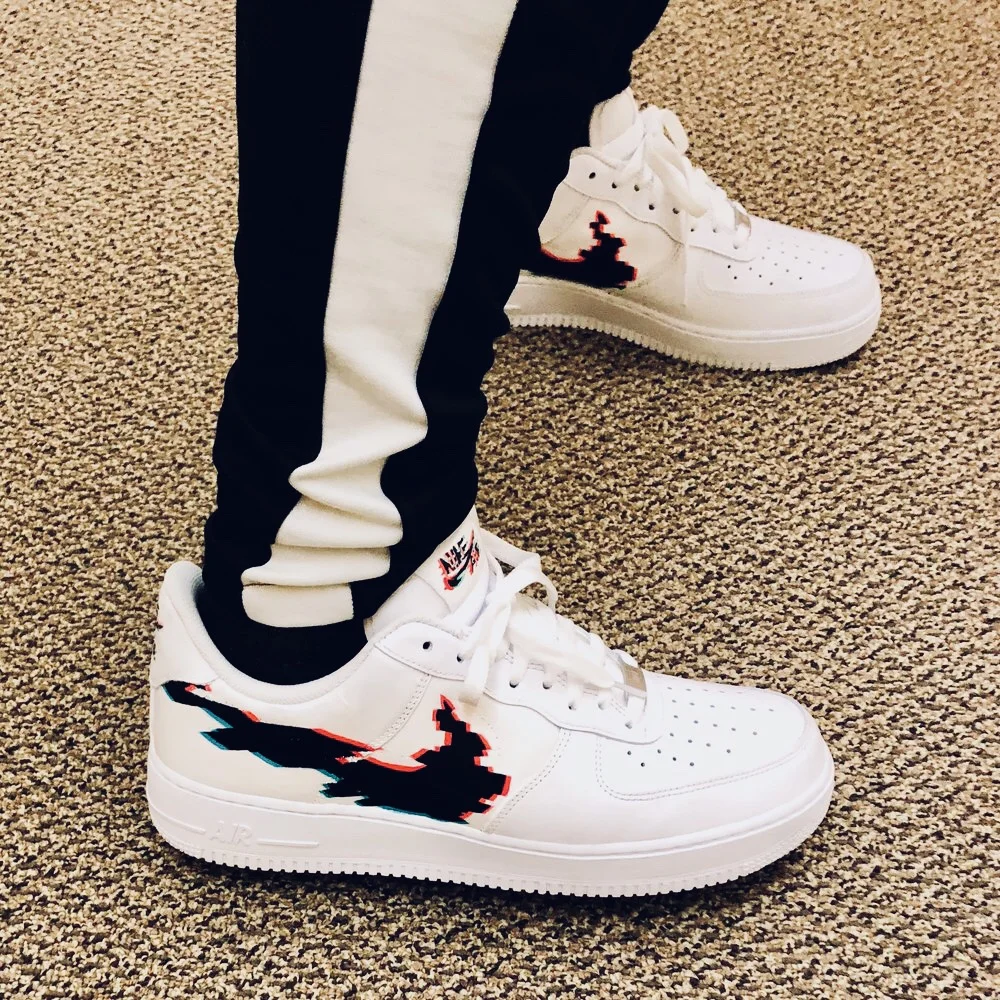 custom af1 painted