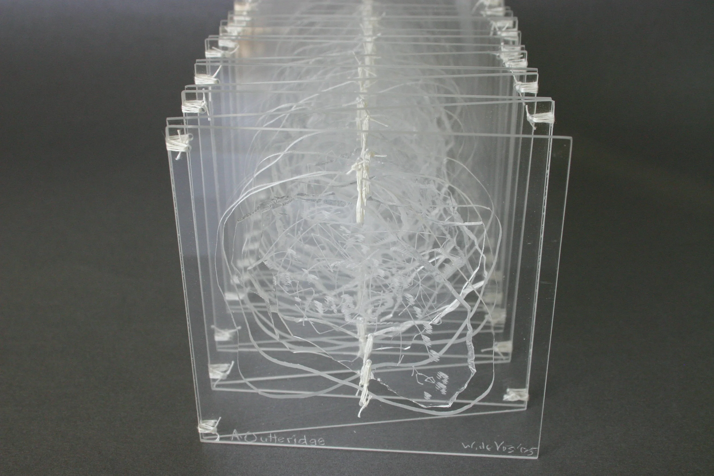 Small Sound Book, detail. Wim de Vos & Adele Outteridge
