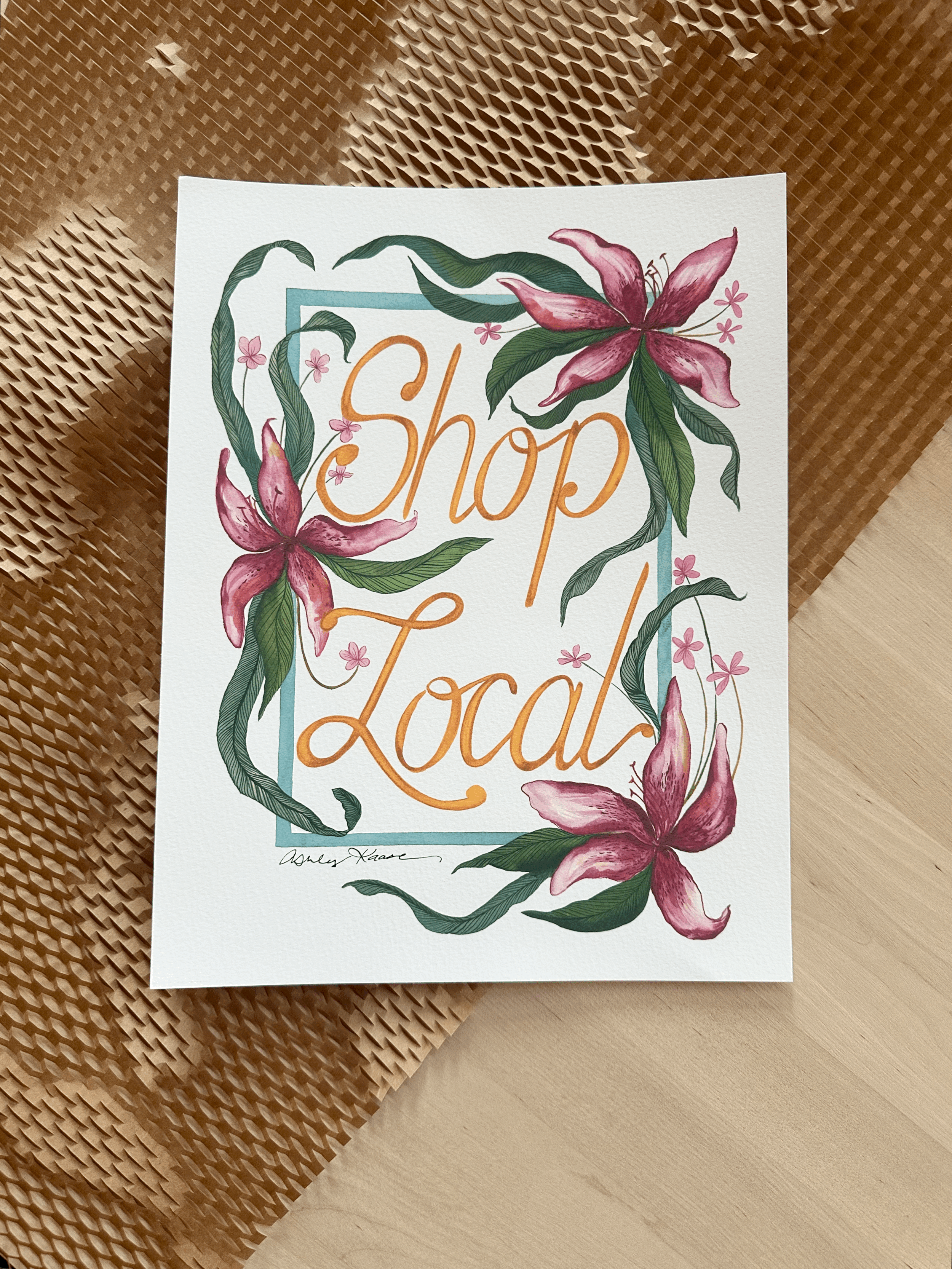 Shop Local Print