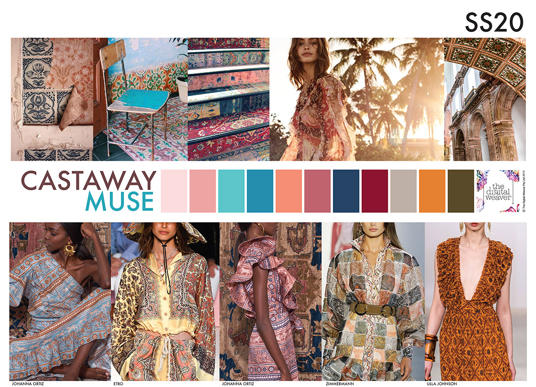 Trends &amp; Colours for Resort 2020 by The Digital Weaver