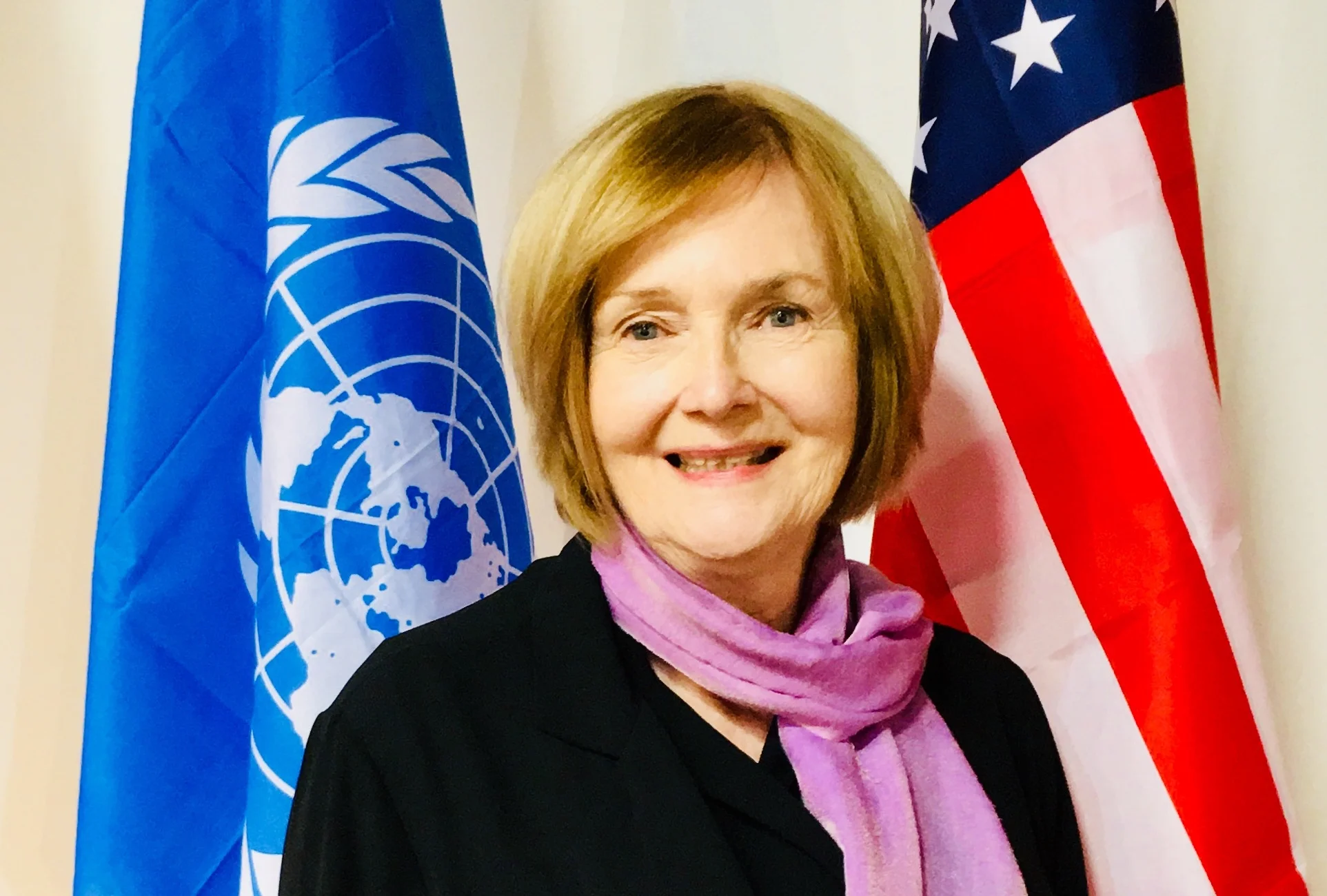 Mary Steiner, President of UNA-SF. Board Member Since 2014.