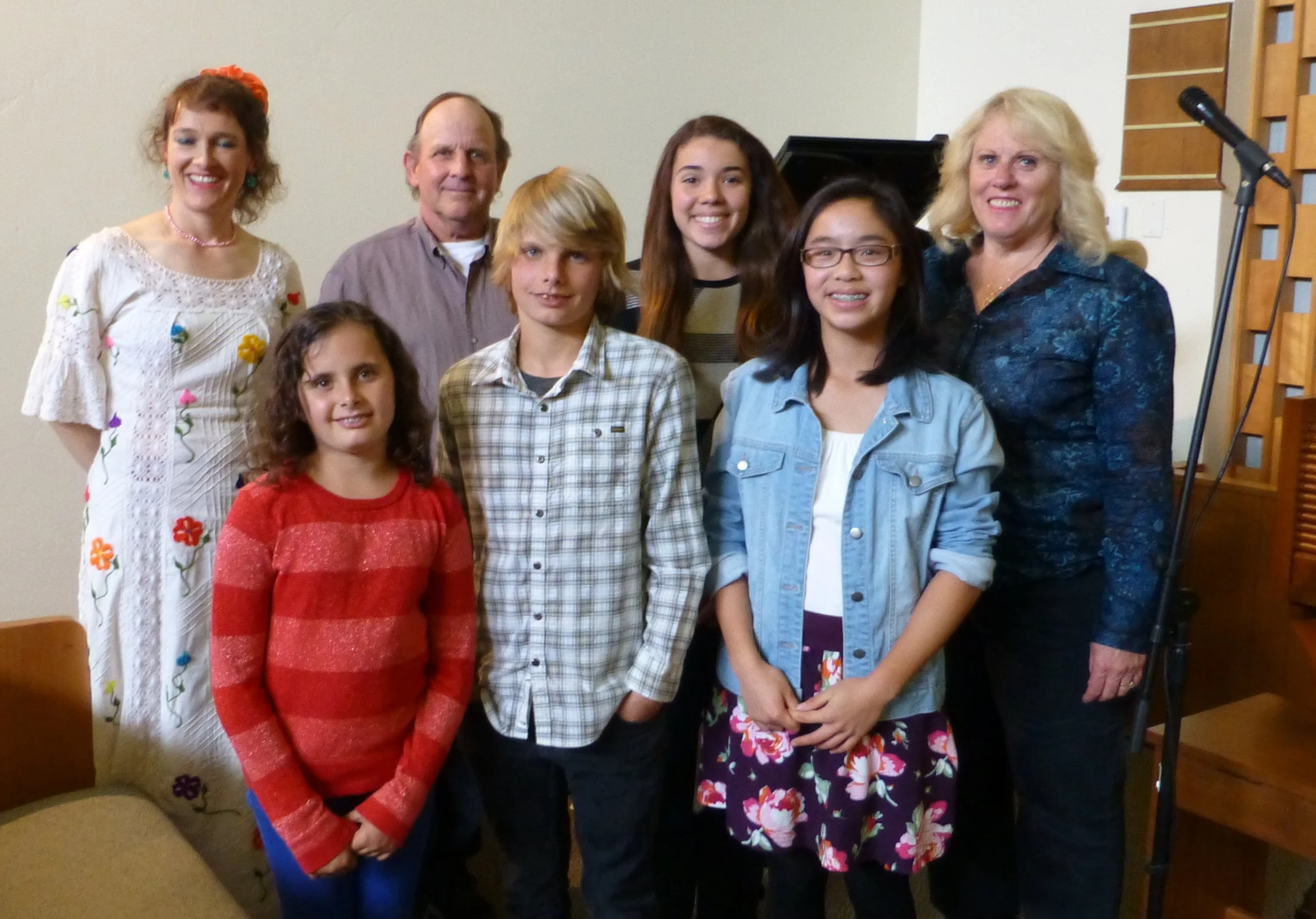 Piano and Voice Students of Natasha Ragland Perform Recital at Fallbrook Christian Science Church