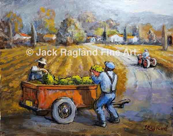 Loading Grape Harvest