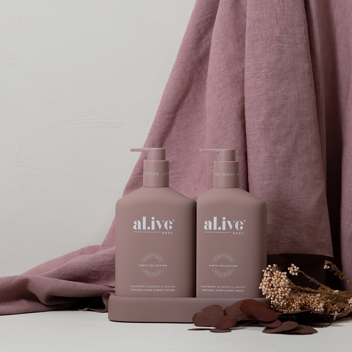 al.ive body lotion and wash Duo Packs