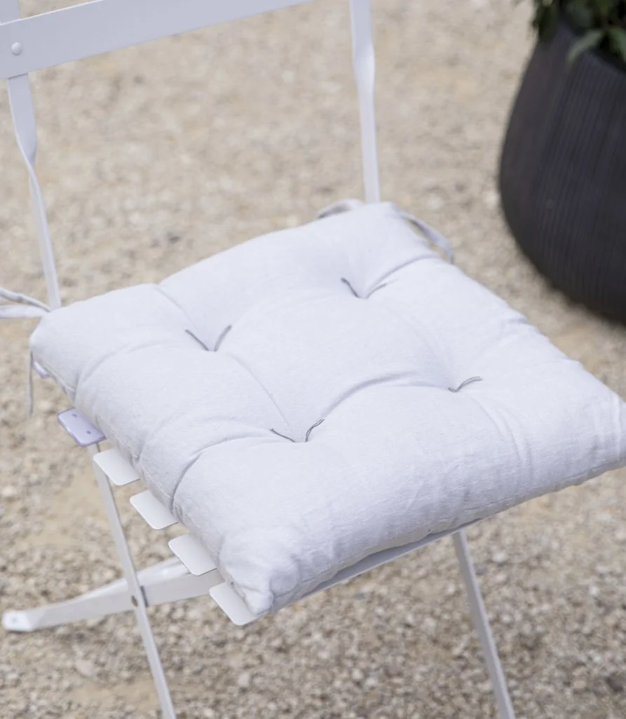 Large floor cushion, pink stripe *ONE LEFT