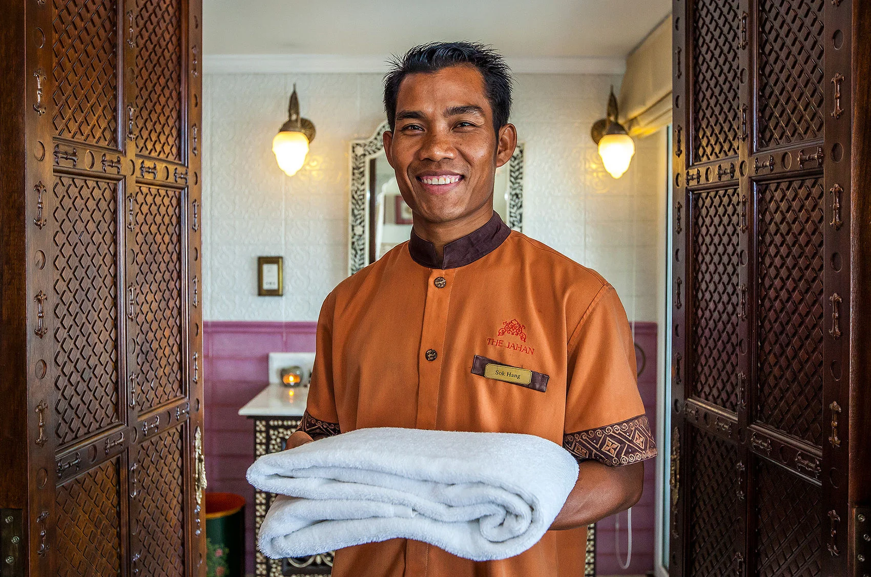 Fresh towels