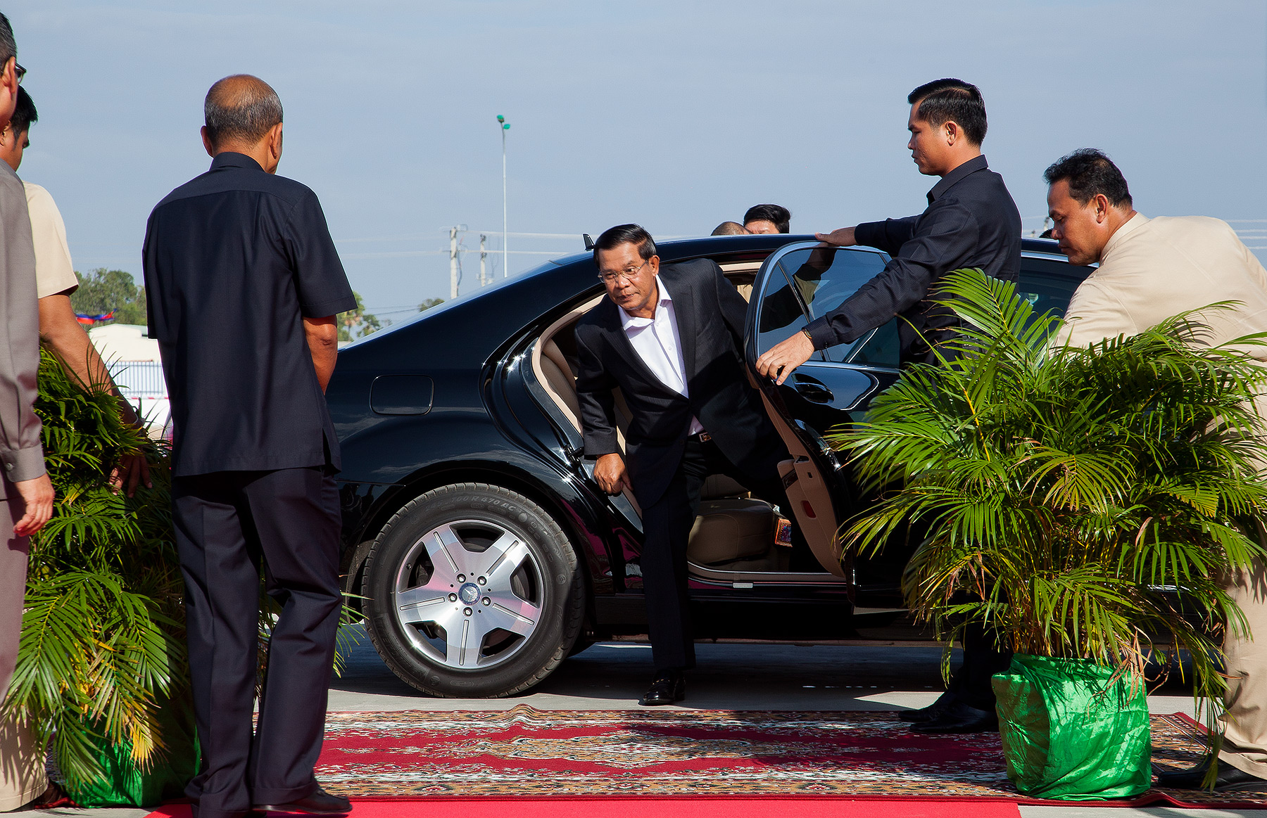 Prime Minister Hun Sen Minibea Factory Opening Phnom Penh