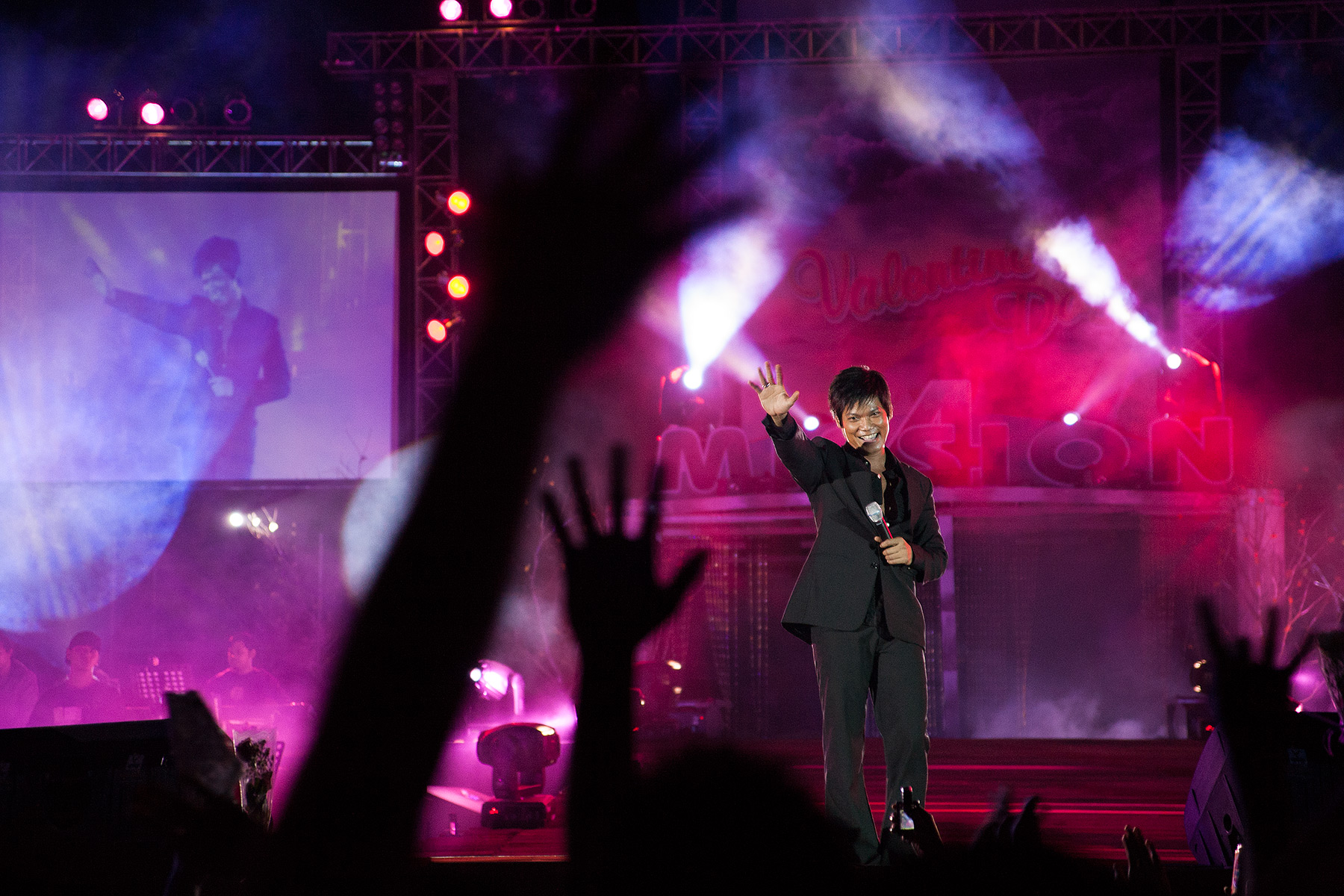 Preap Sovath at Olympic Stadium Concert Phnom Penh