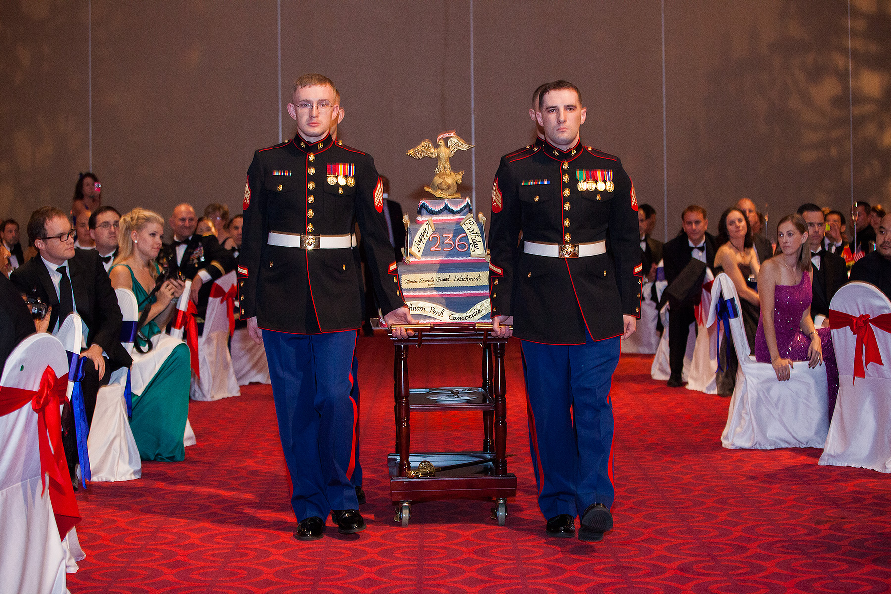 US Marines Annual Ball, Raffles Phnom Penh